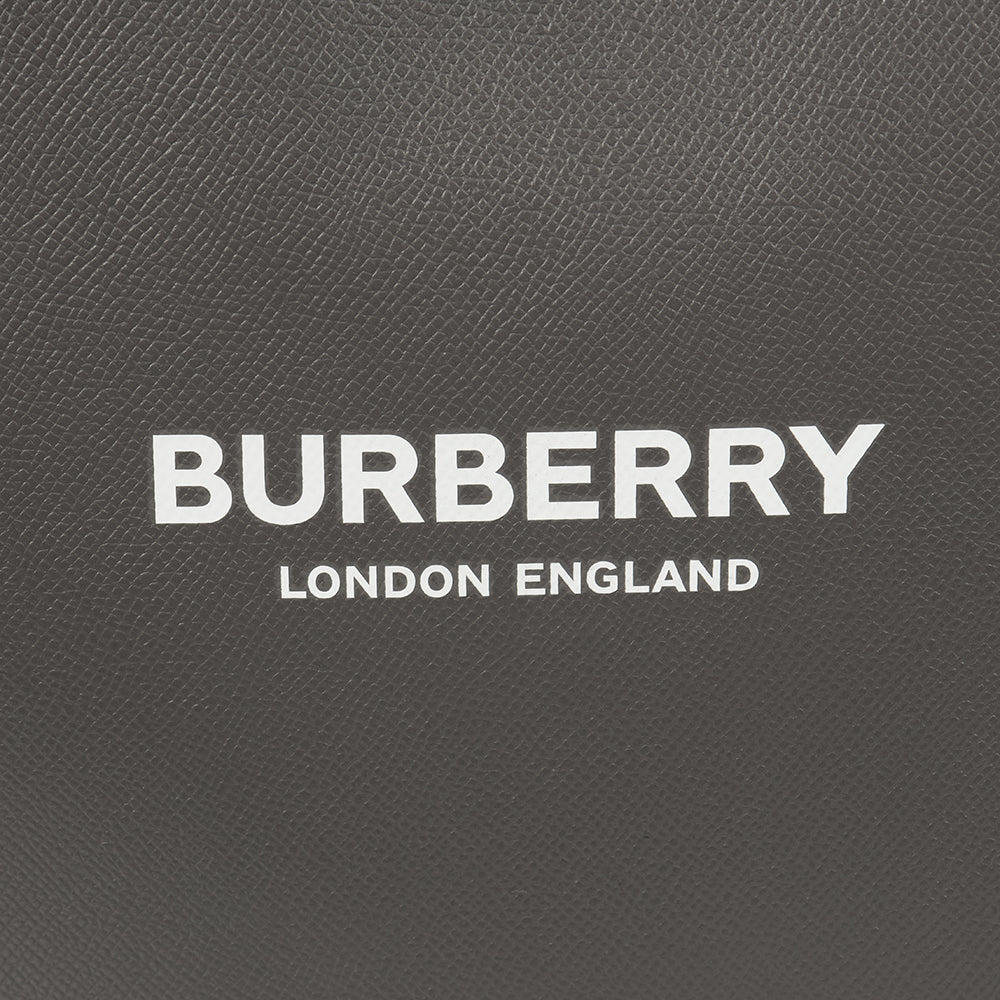 Burberry Tote in Grey, Leather