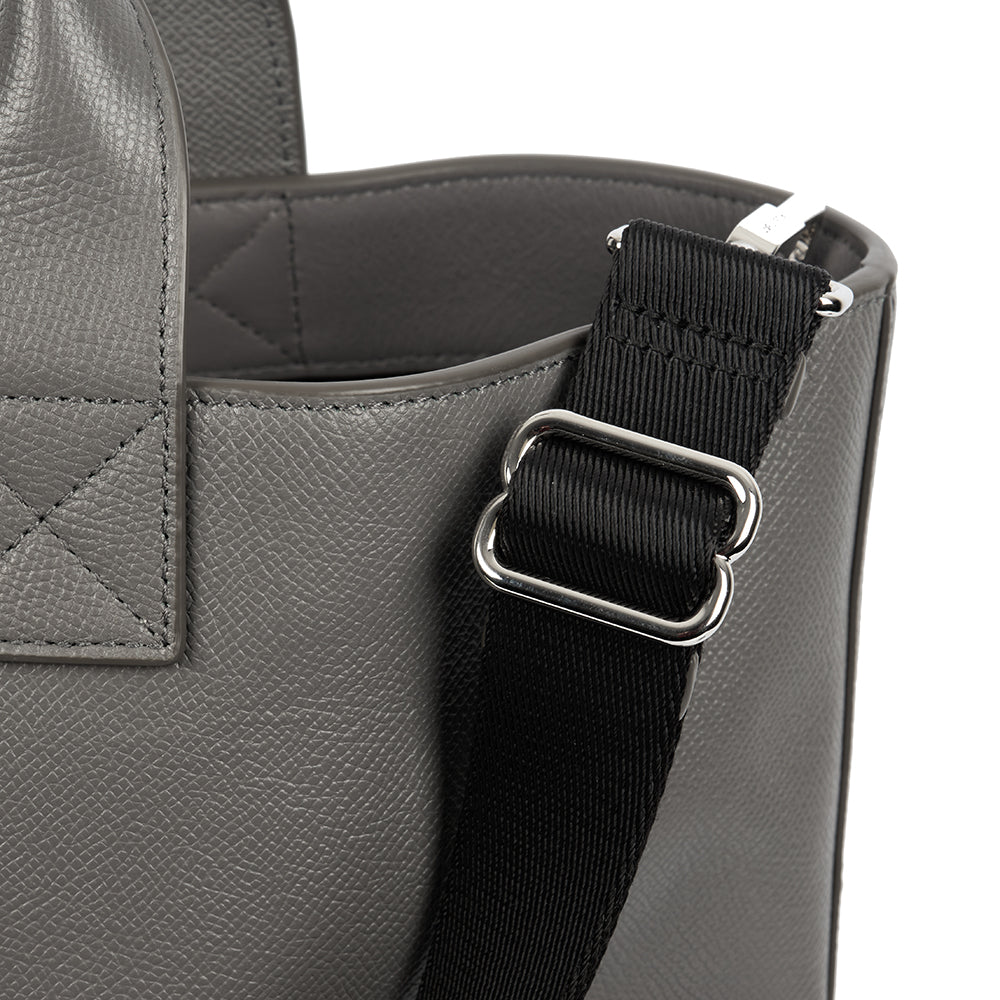 Burberry Tote in Grey, Leather