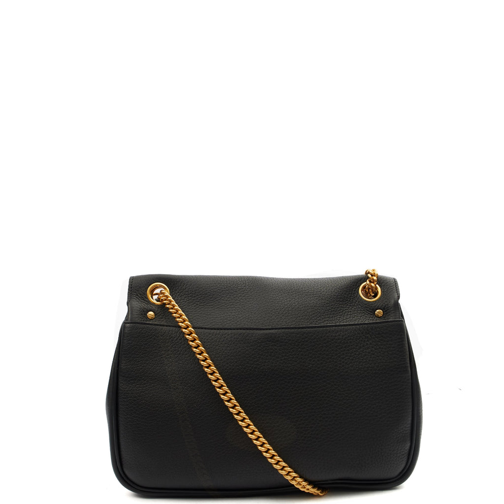 Mulberry Satchel Darley Shoulder Bag  in Black, Leather