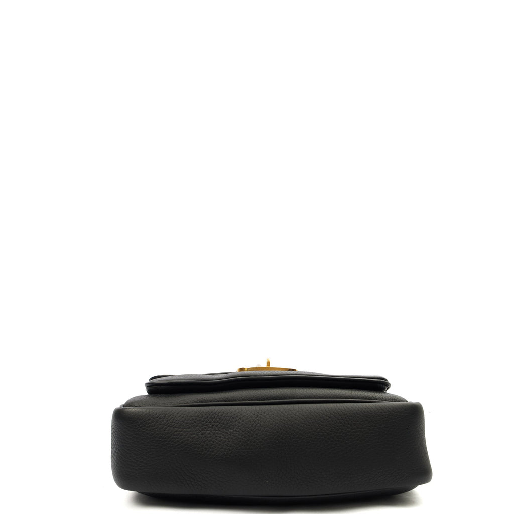 Mulberry Satchel Darley Shoulder Bag  in Black, Leather