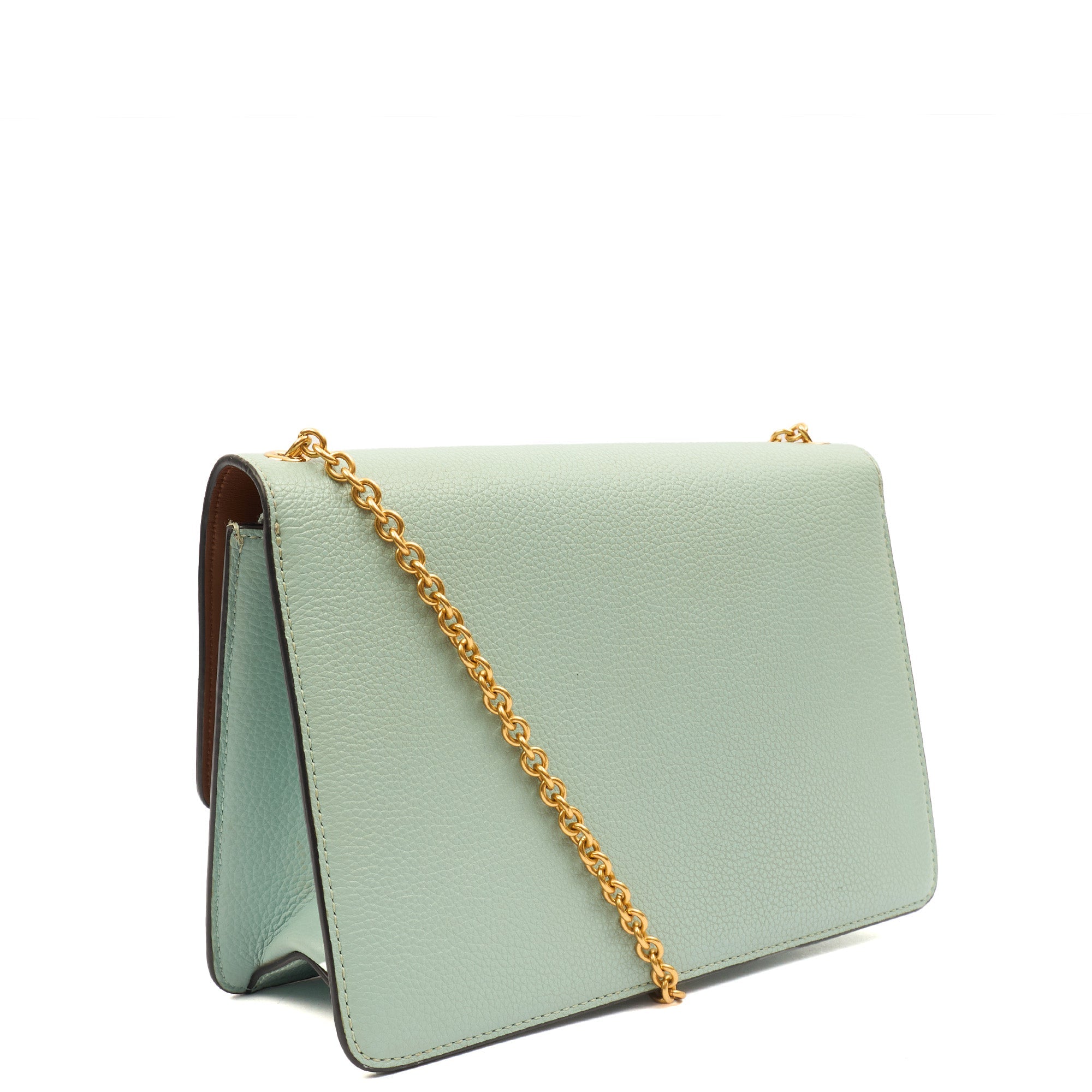 Mulberry Cross Body Darley Shoulder Bag  in Mint, Calfskin Leather