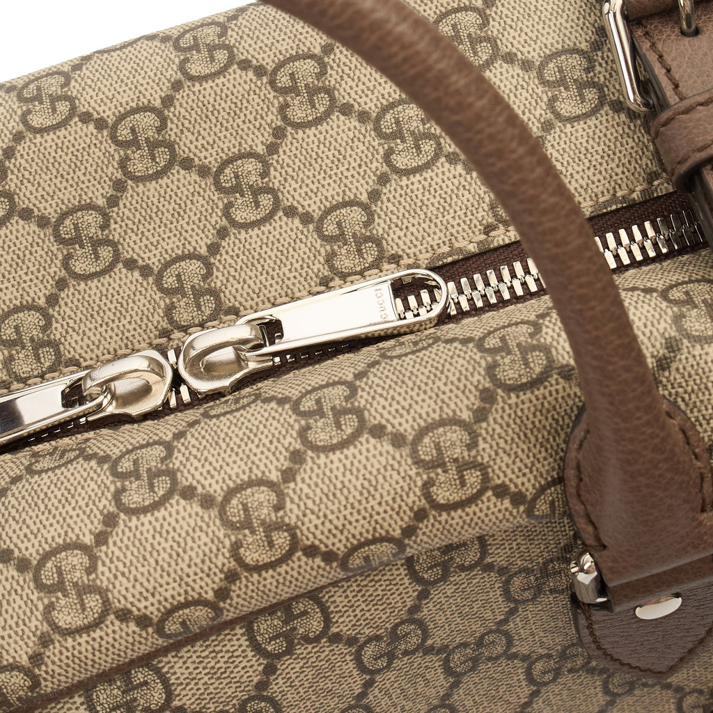 Gucci Top Handle Crossbody  in Brown, Leather
