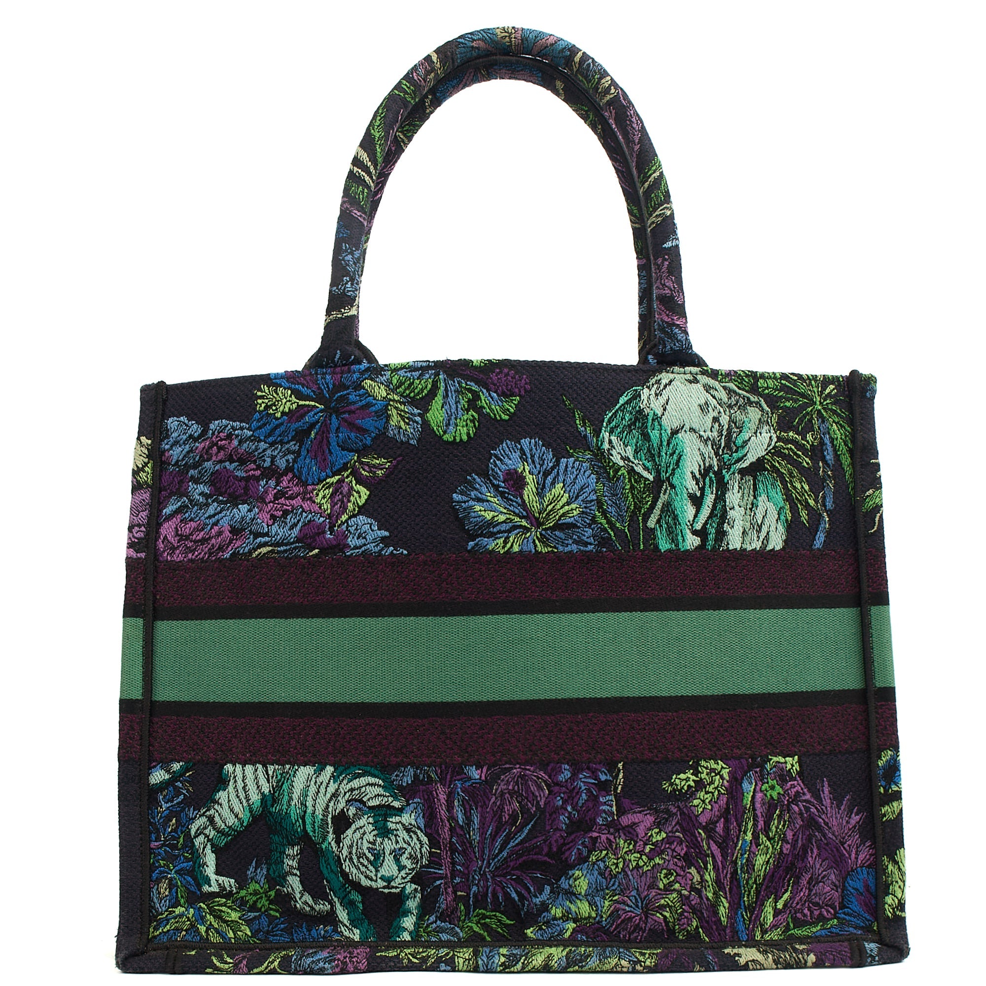Christian Dior Tote Book Tote - Small in Blue, Fabric