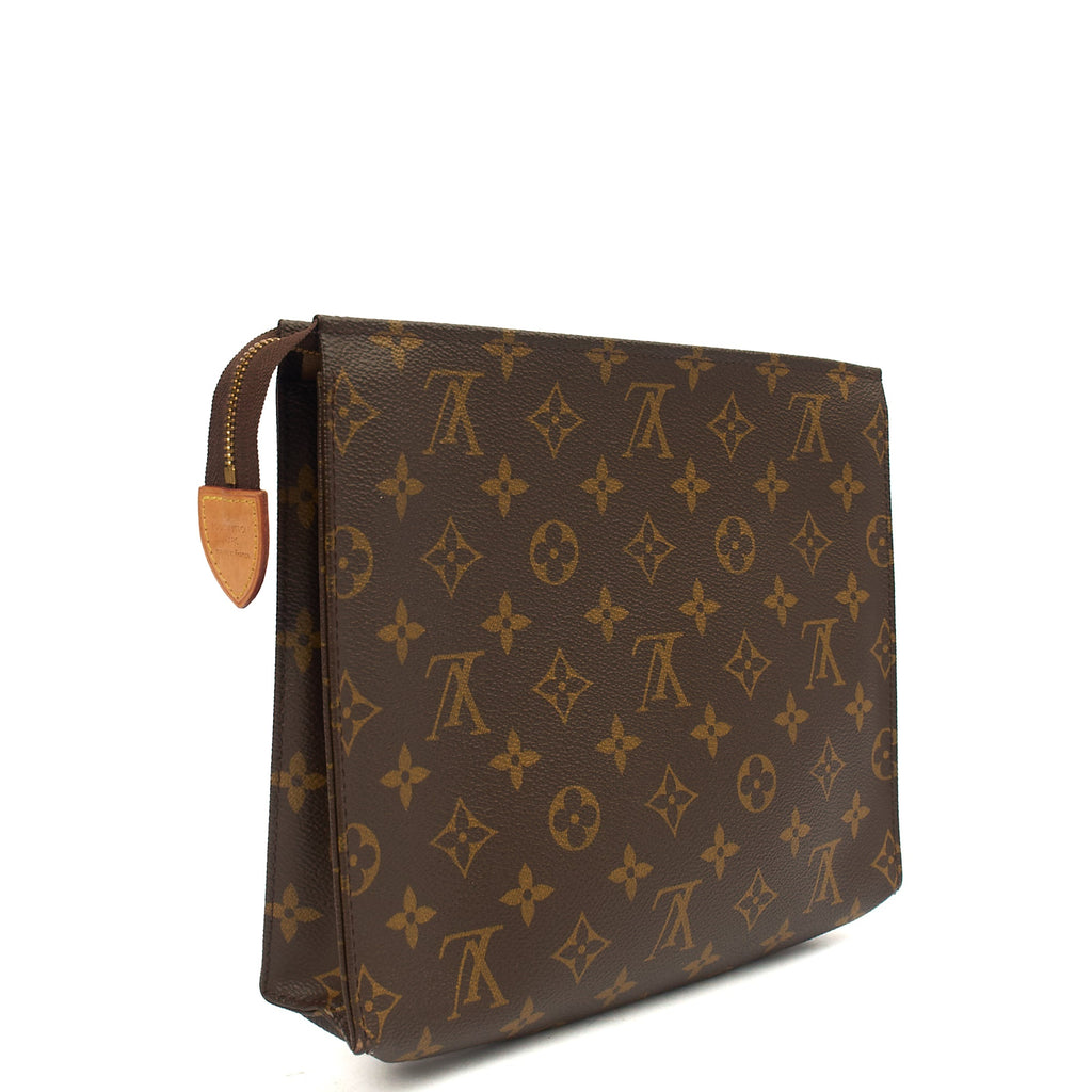 Louis Vuitton Clutch Toiletry Pouch 26  in Monogram, Canvas