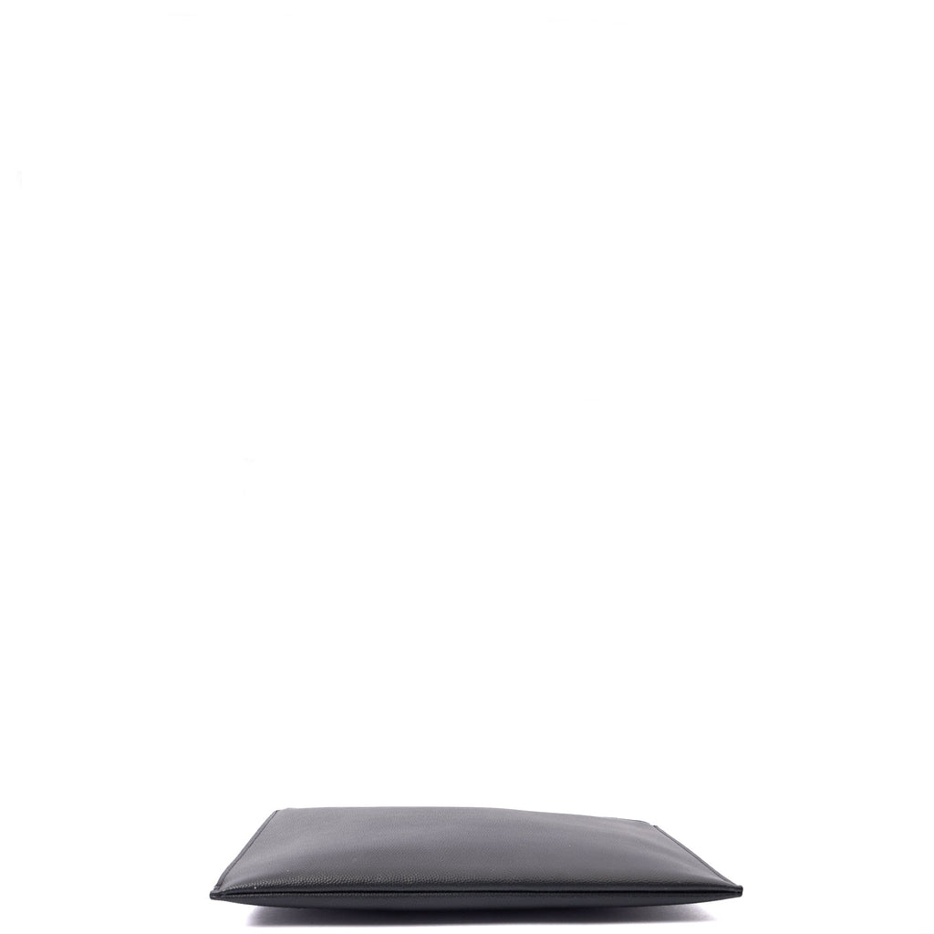 Saint Laurent Clutch Pouch in Black, Leather
