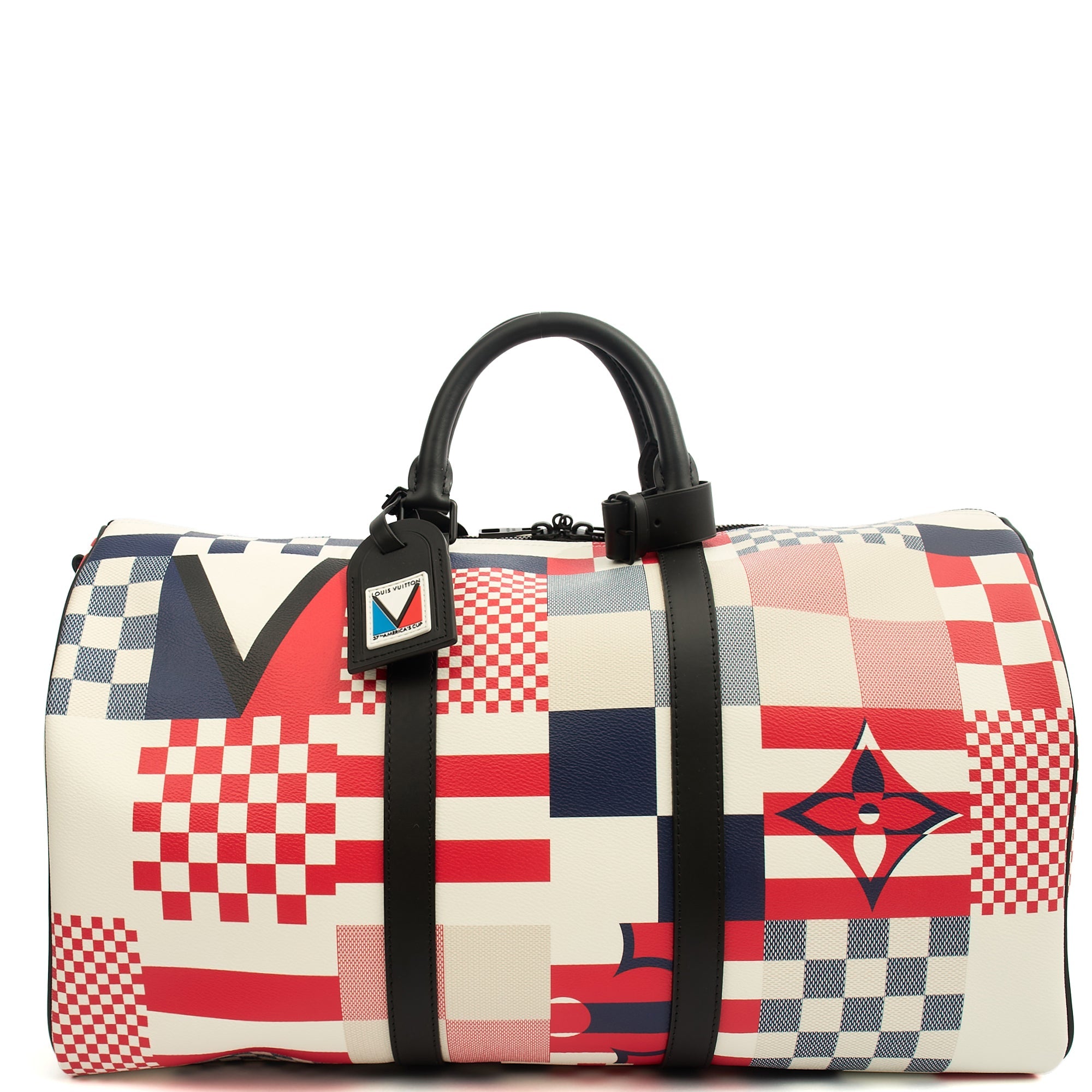 Louis Vuitton Soft Sided Keepall 50 Bandouliere in Multi, Canvas