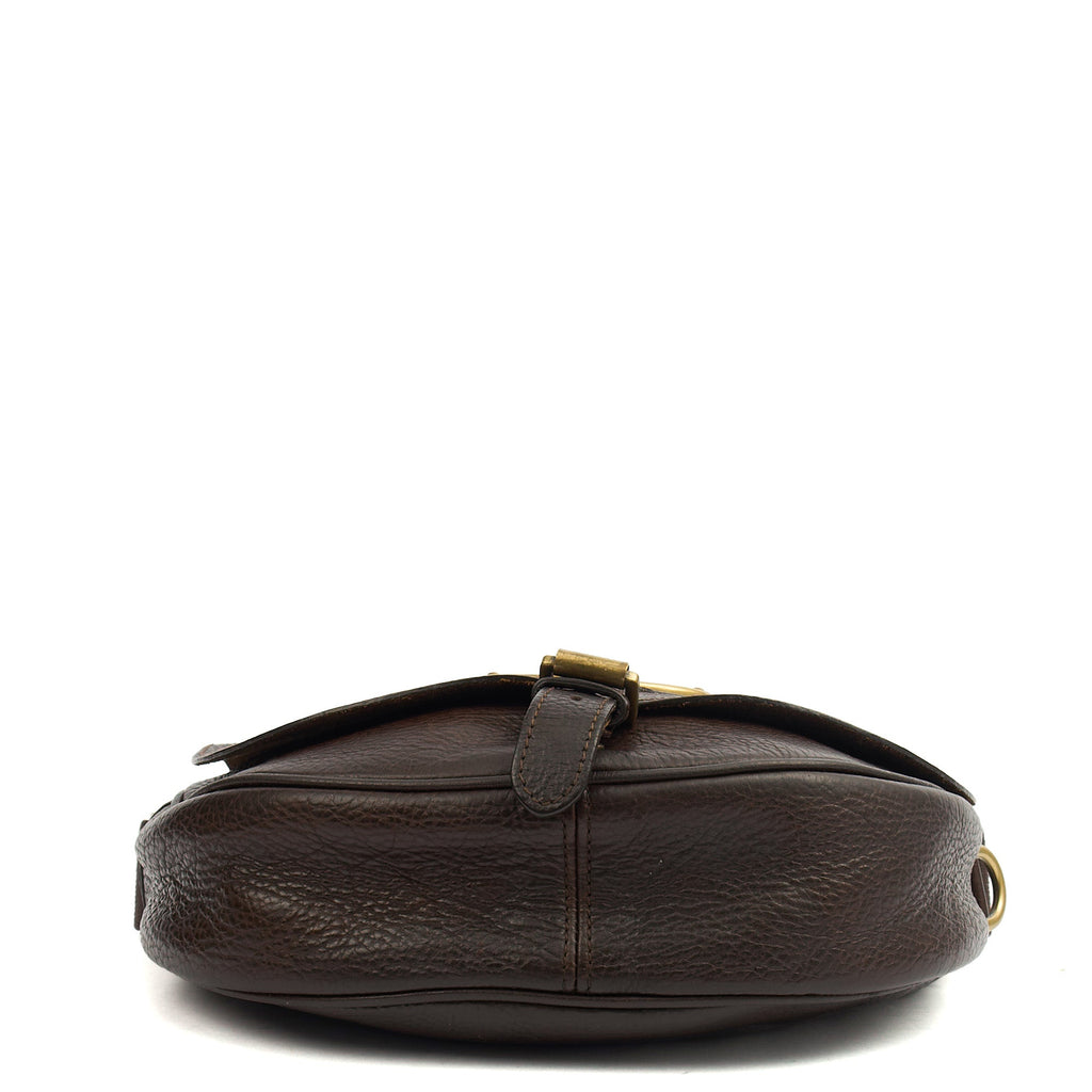 Mulberry Cross Body Vintage Shoulder Bag in Brown, Calfskin Leather