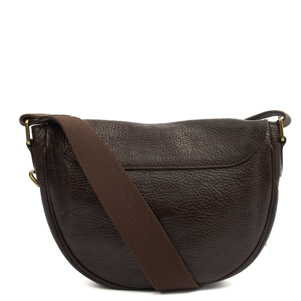 Mulberry Cross Body Vintage Shoulder Bag in Brown, Calfskin Leather