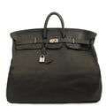 Hermes Tote HAC 60 in Black, Togo Leather