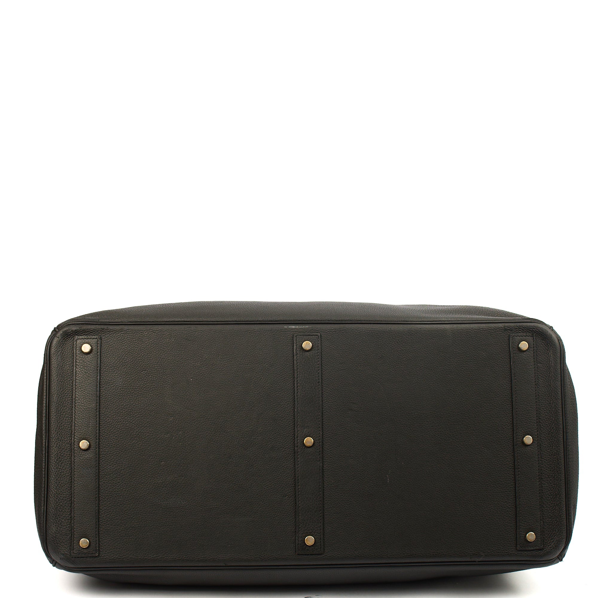 Hermes Tote HAC 60 in Black, Togo Leather