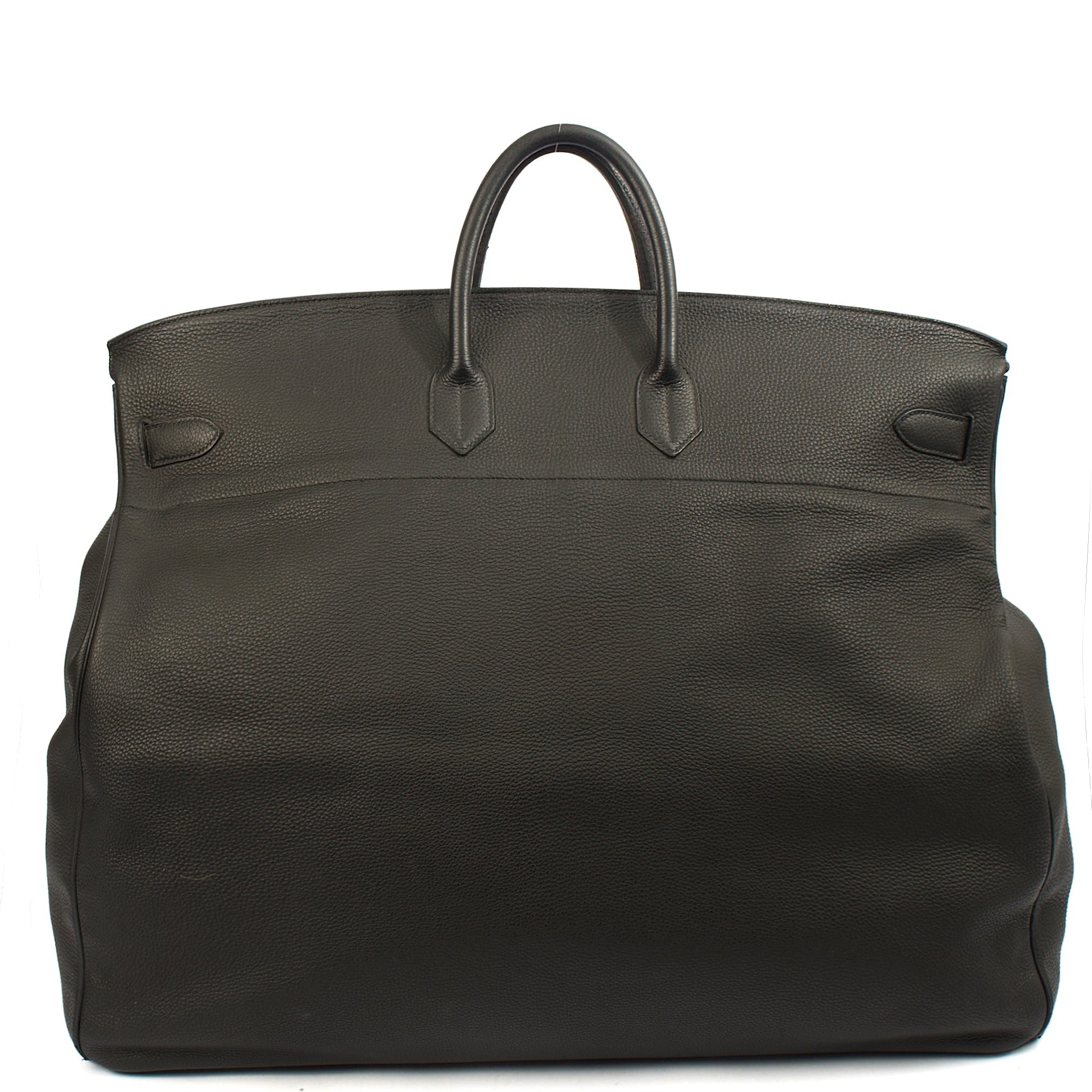 Hermes Tote HAC 60 in Black, Togo Leather