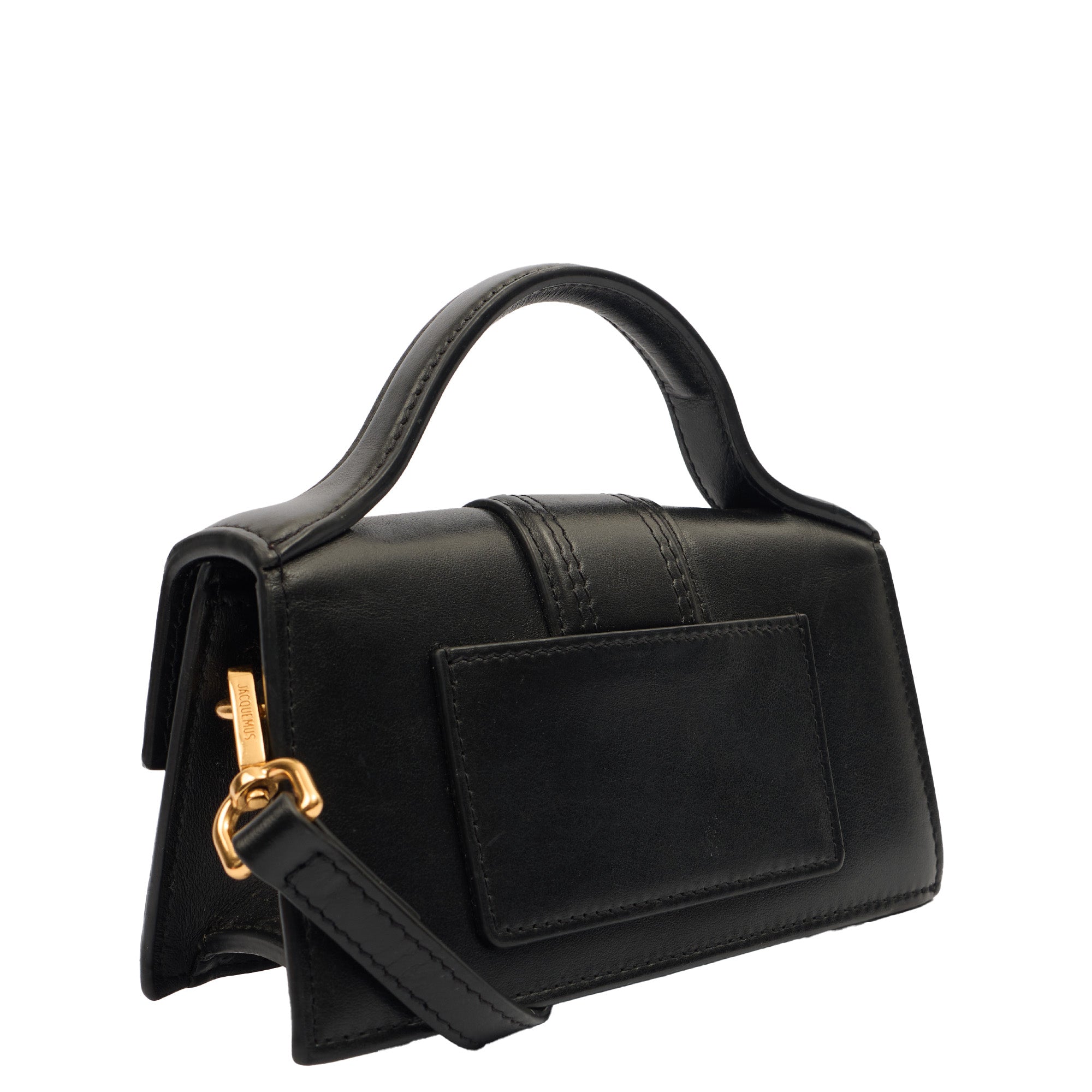 Jacquemus Cross Body Le Bambino in Black, Leather
