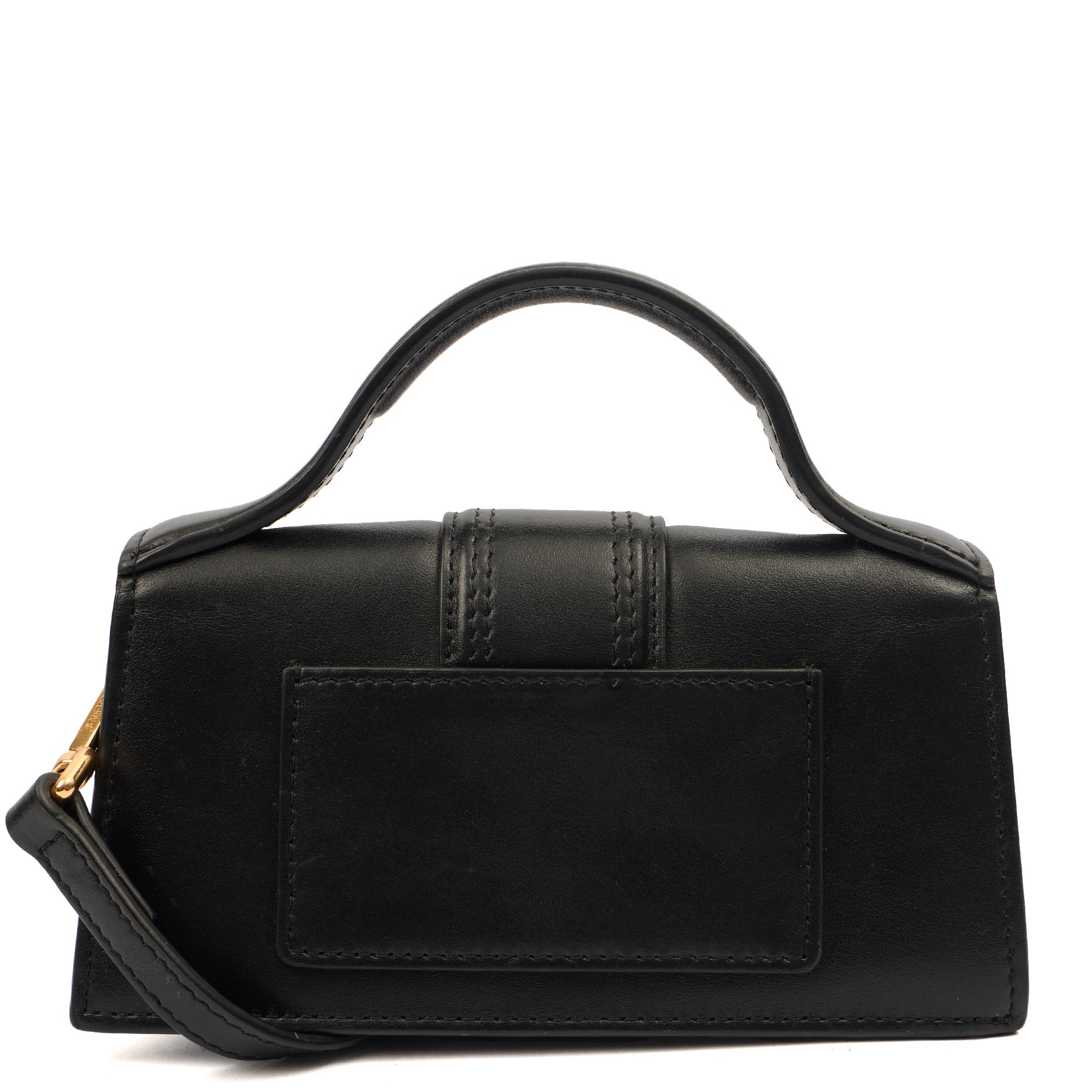 Jacquemus Cross Body Le Bambino in Black, Leather