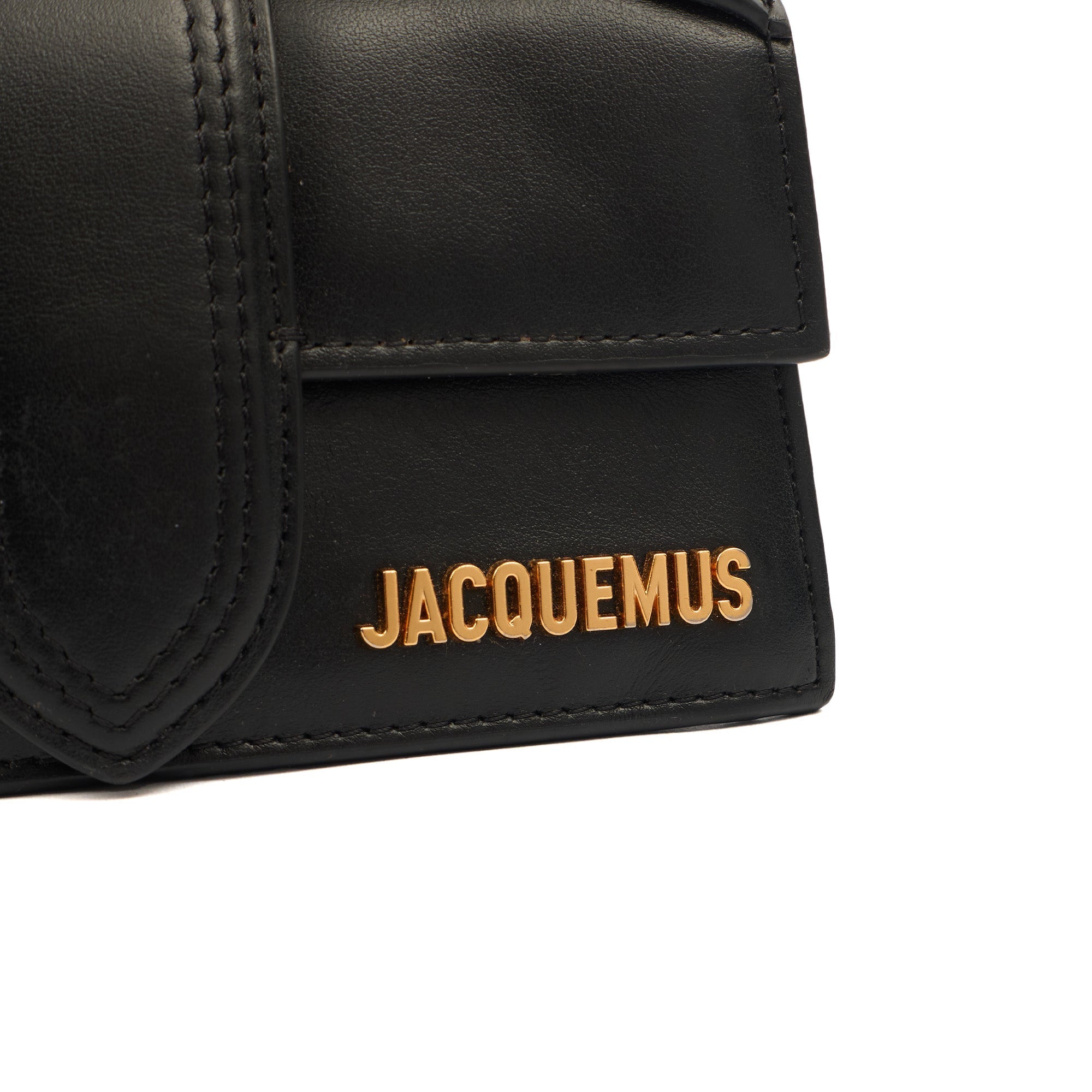 Jacquemus Cross Body Le Bambino in Black, Leather