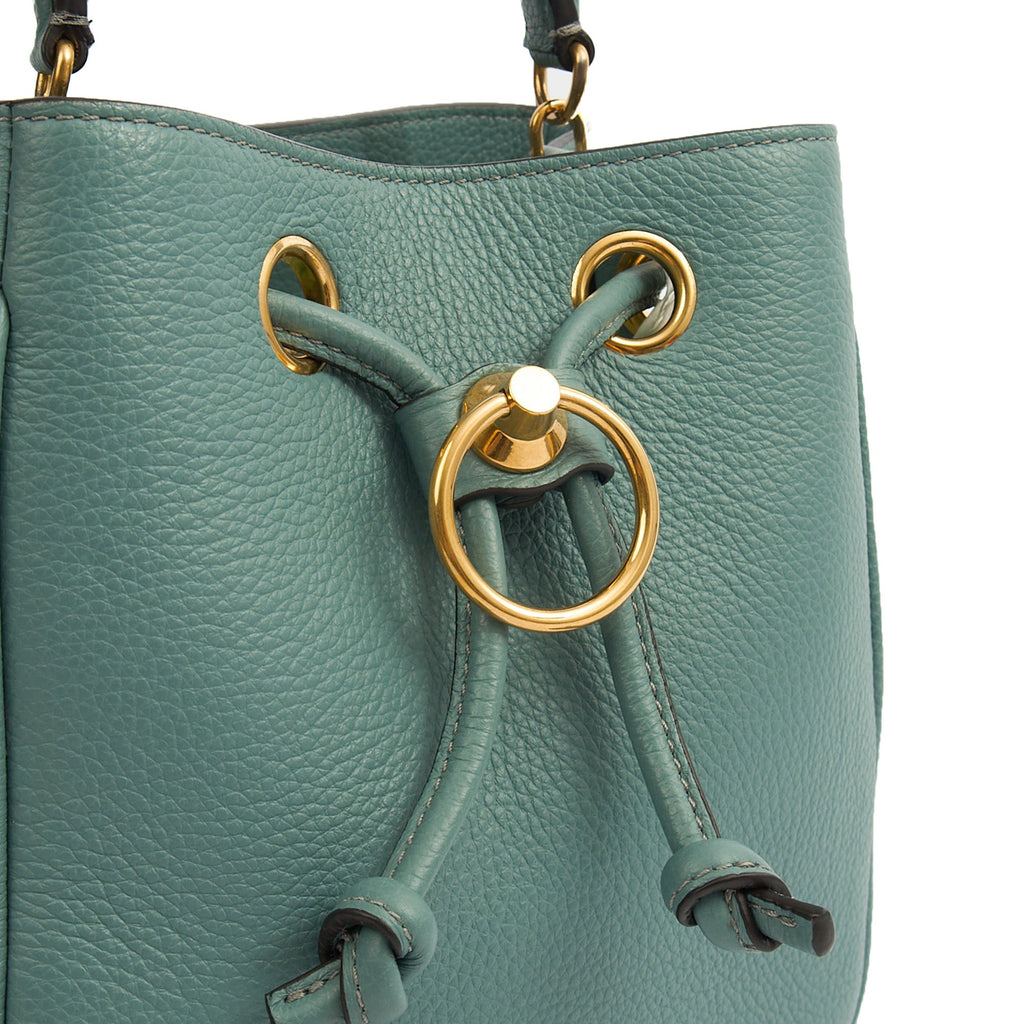 Mulberry Top Handle Hampstead - Small in Blue, Calfskin Leather
