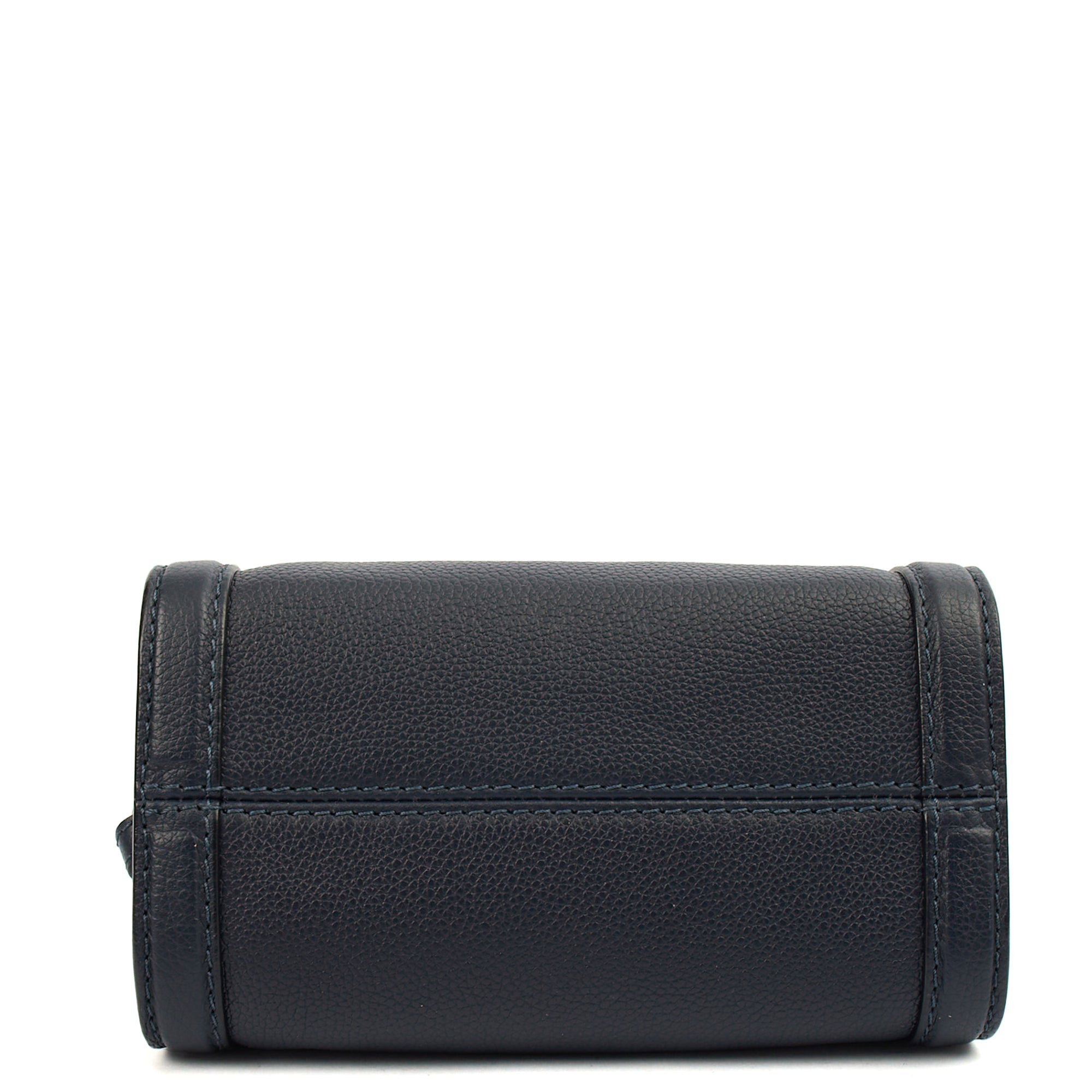 Alexander McQueen Cross Body Skull Bag - Small in Navy, Leather