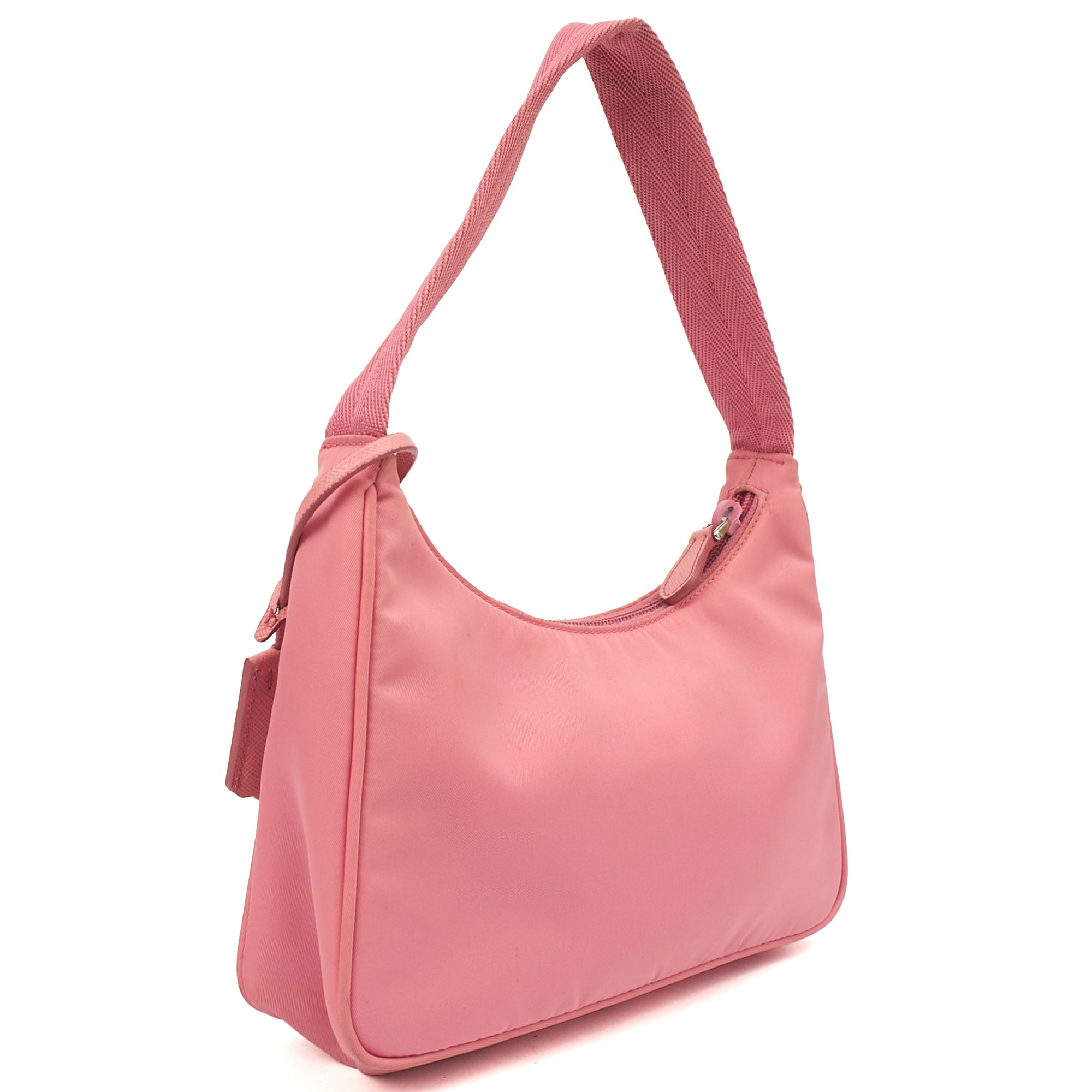 Prada Mini Bag Re-edition 2000 Nylon Mini Bag in Pink, Nylon