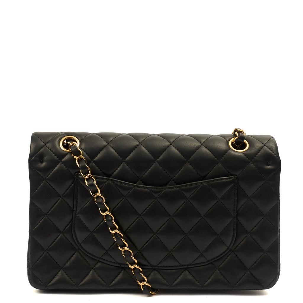 Chanel Classic Double Flap - Medium in Black, Lambskin Leather