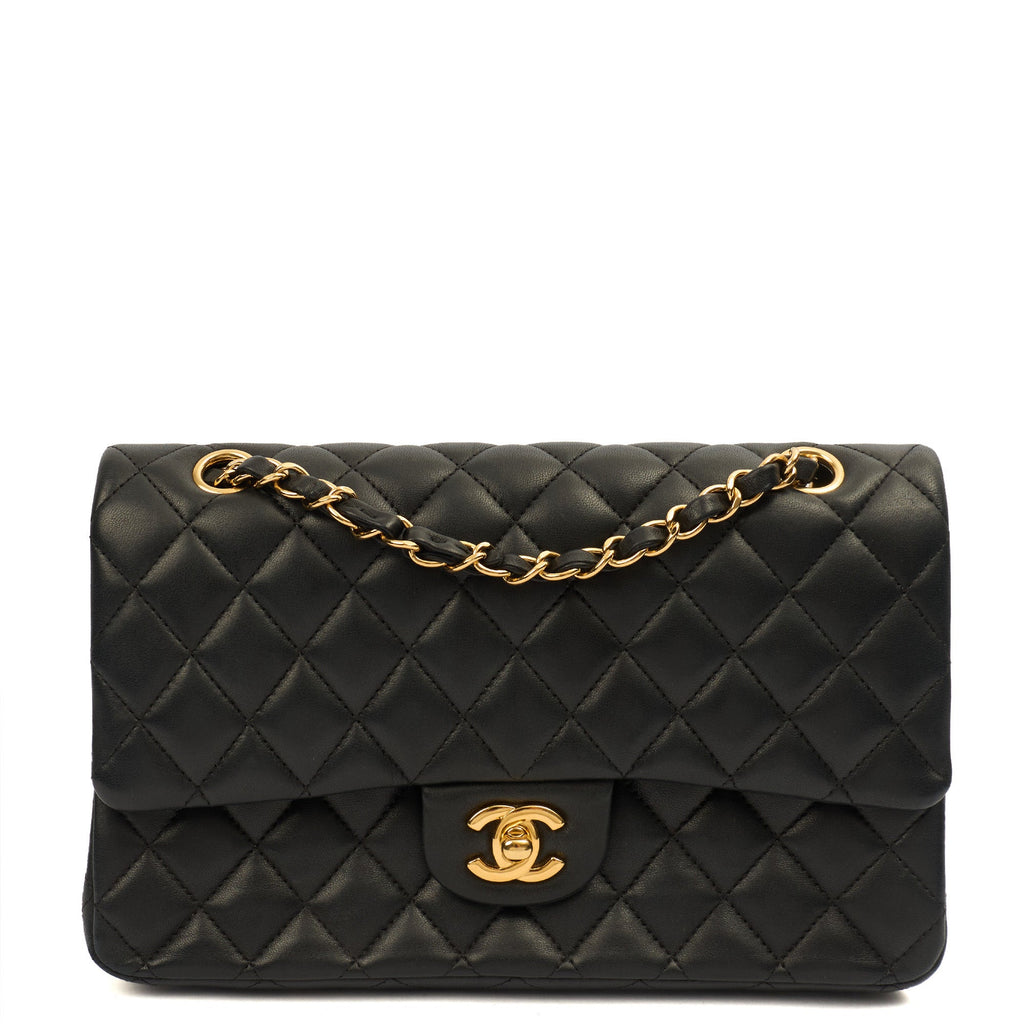 Chanel Classic Double Flap - Medium in Black, Lambskin Leather