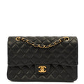 Chanel Classic Double Flap - Medium in Black, Lambskin Leather