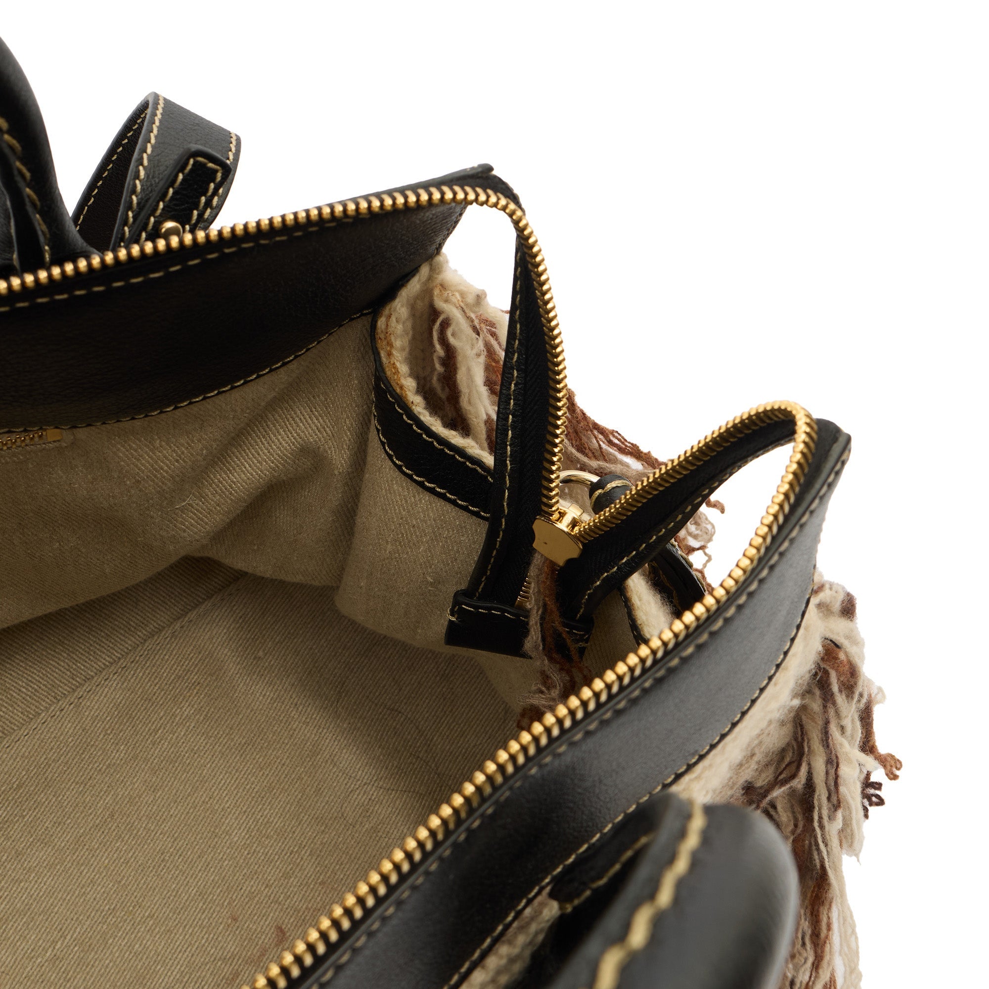 Chloe Tote Edith - Shoulder Bag in Neutral, Fabric