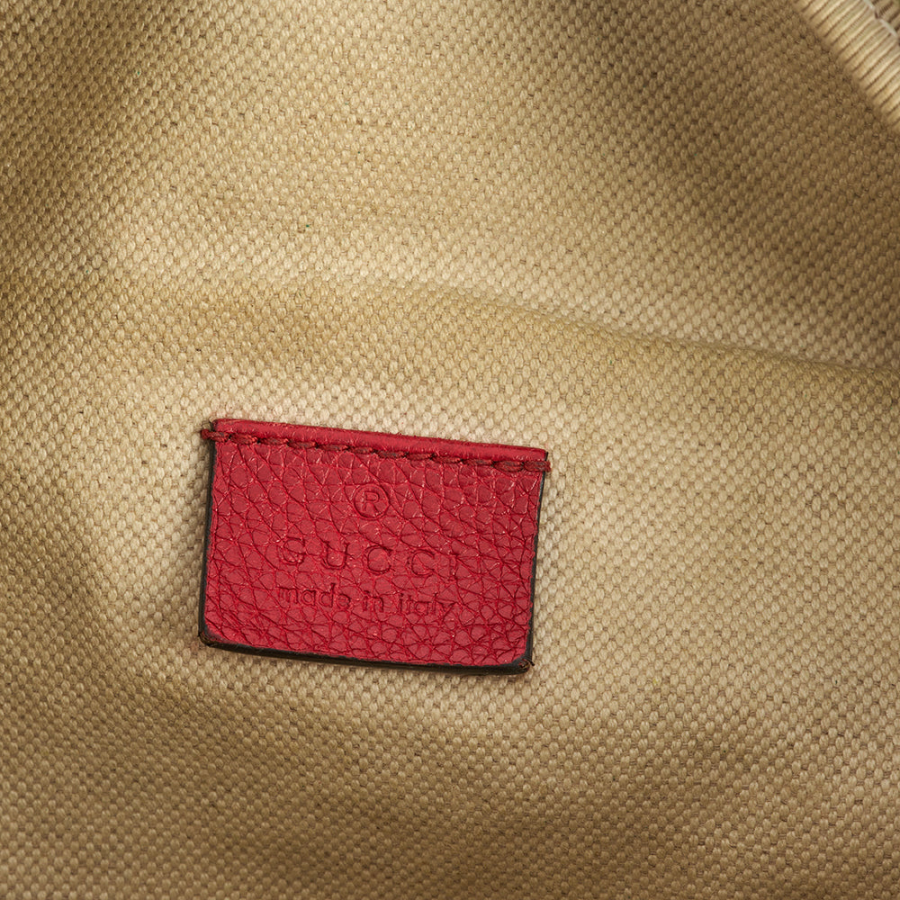 Gucci Bum Bag in Red, Leather