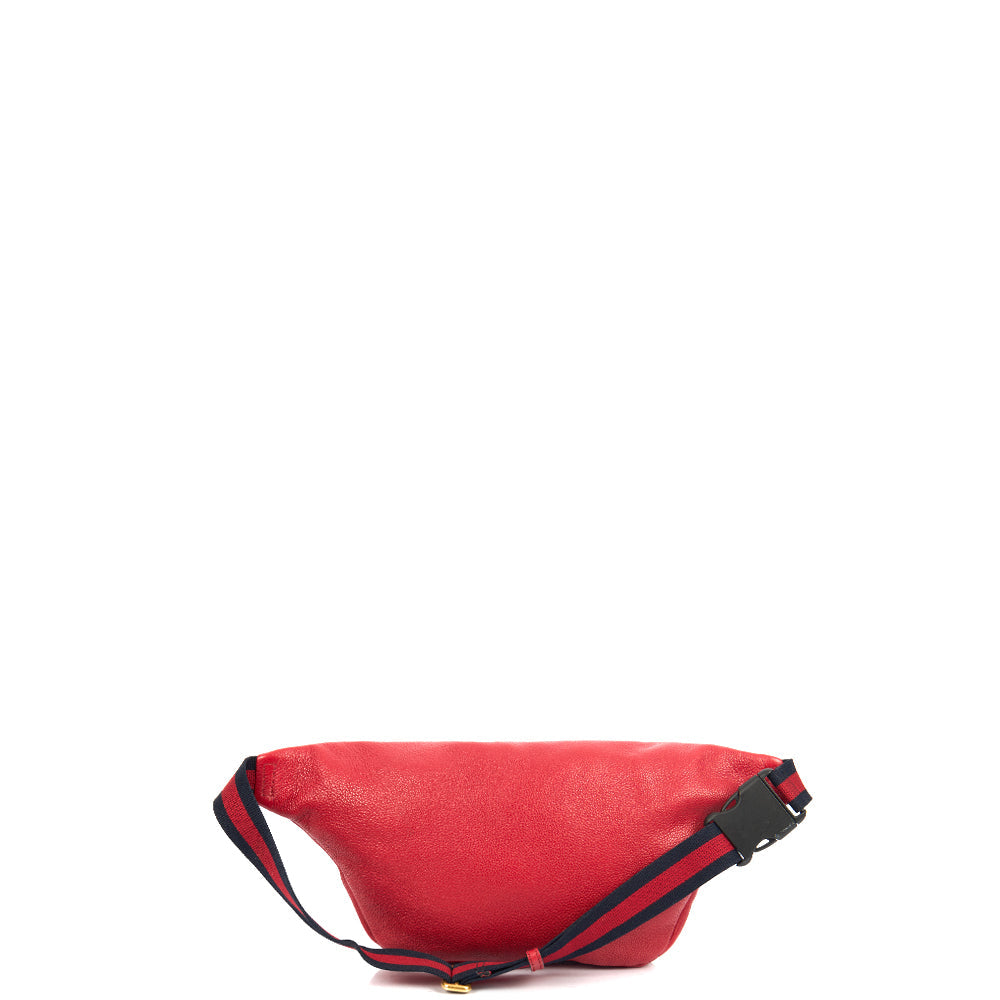 Gucci Bum Bag in Red, Leather
