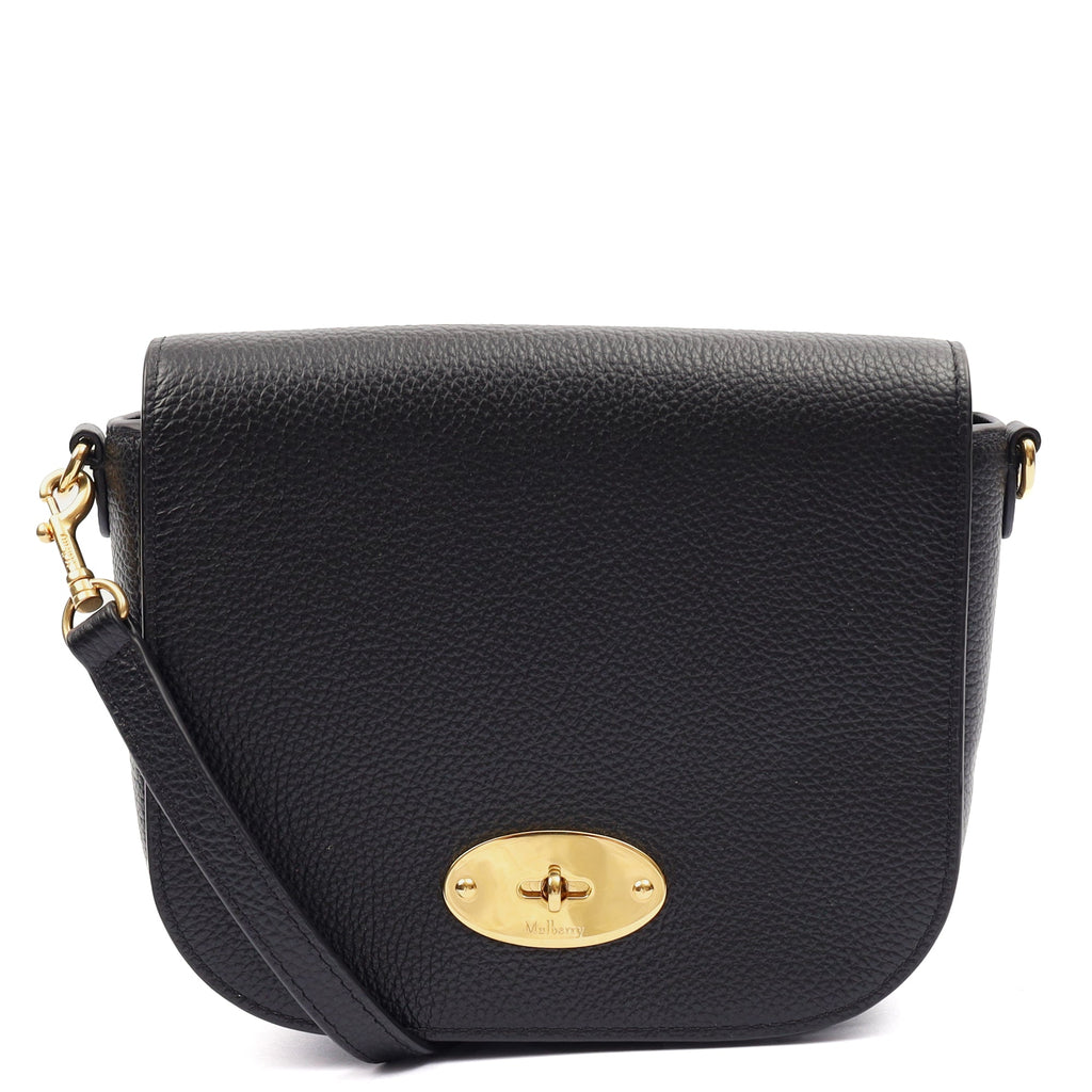 Mulberry Cross Body Darley Shoulder Bag - Small  in Black, Calfskin Leather