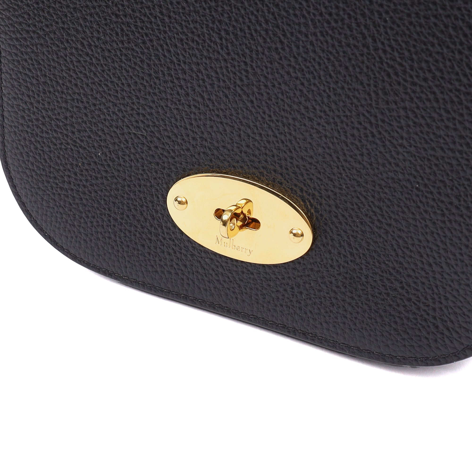 Mulberry Cross Body Darley Shoulder Bag - Small  in Black, Calfskin Leather
