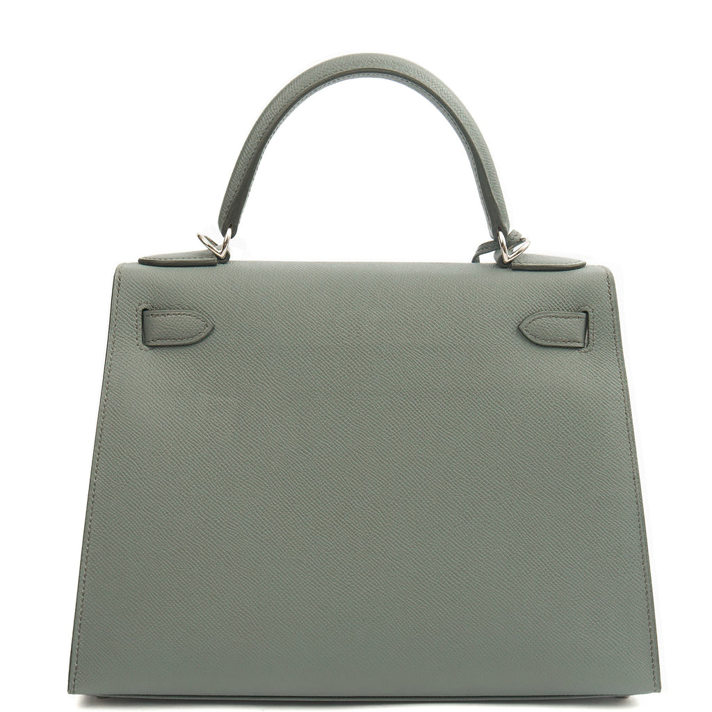 Hermes Tote Kelly 28 in Verte Amande, Epsom Leather