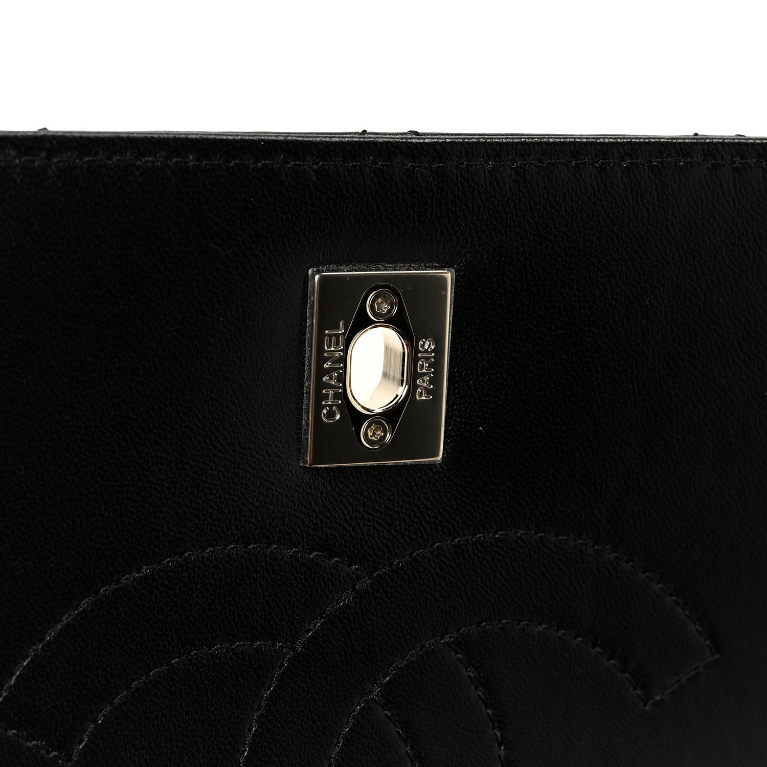 Lambskin Quilted Small Trendy CC Dual Handle Flap Bag Black