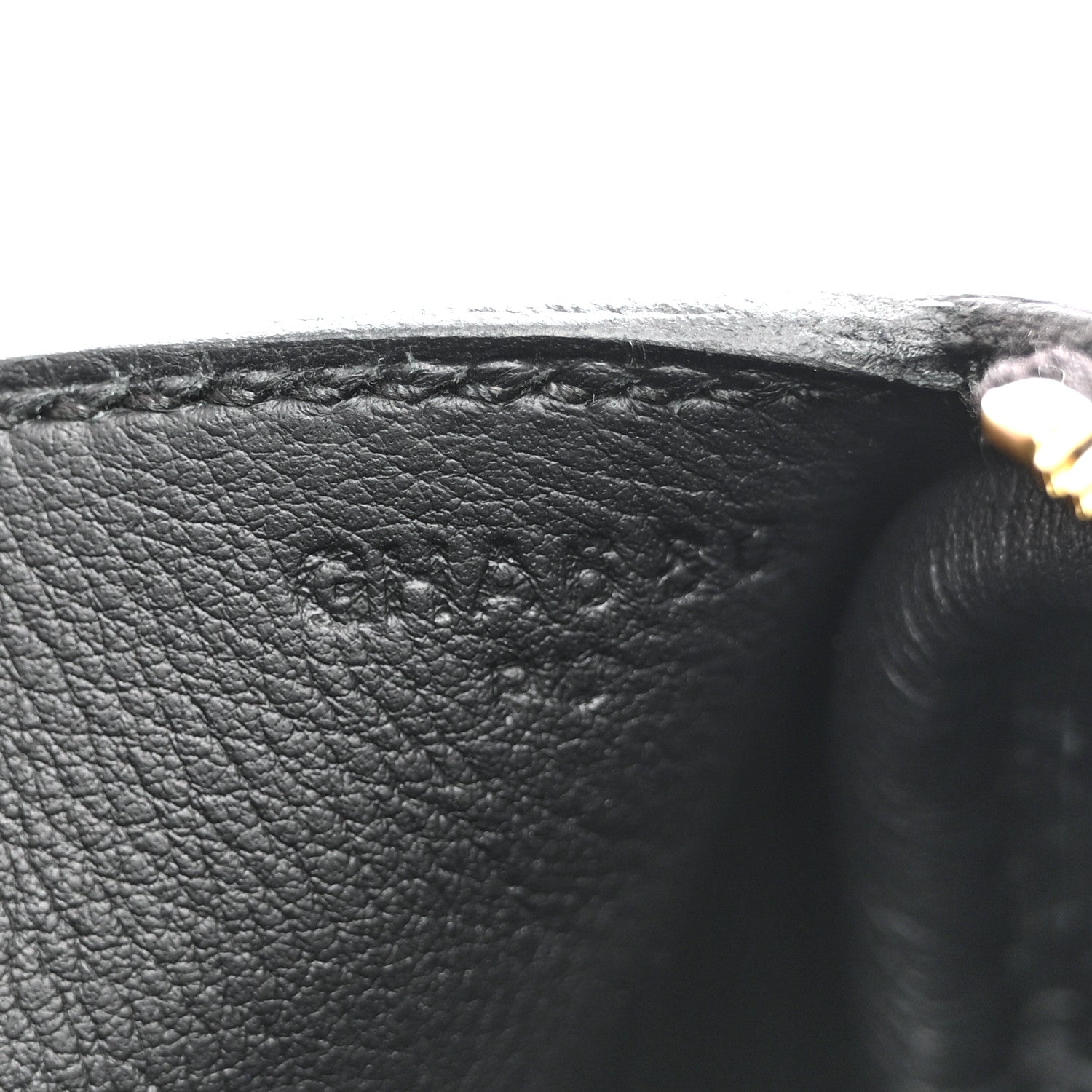 Taurillon Clemence Mini Lindy 20 Black