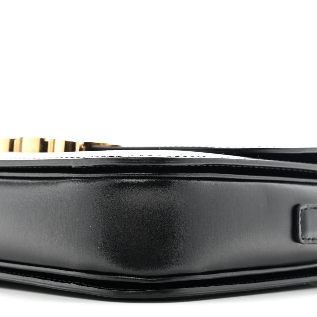Shiny Calfskin Medium Triomphe Black