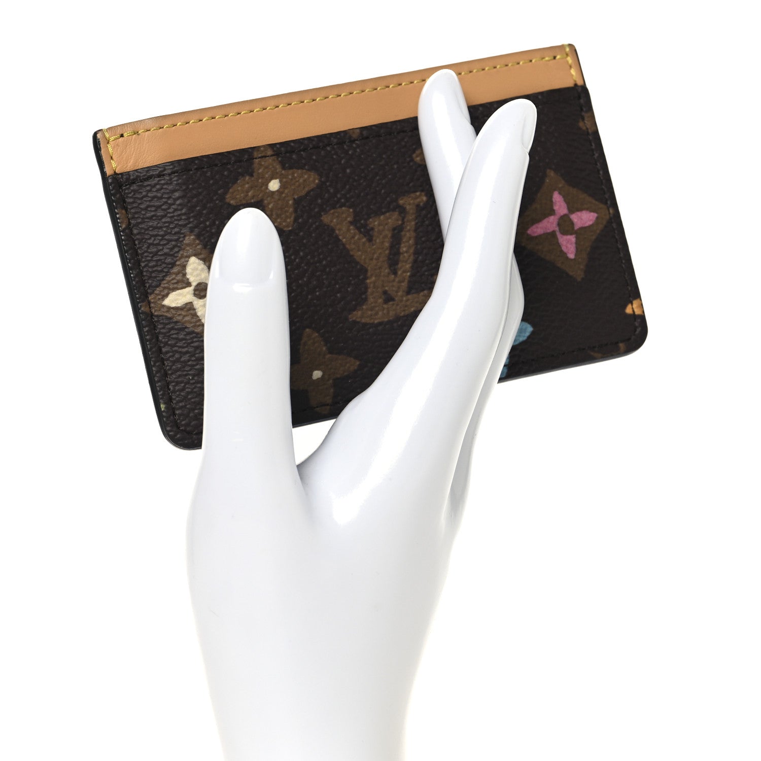 Monogram Craggy  Holder Chocolate