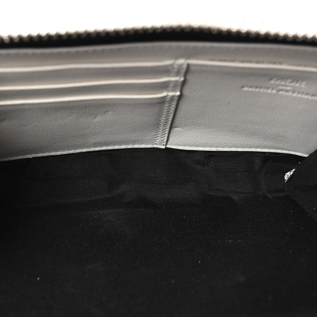 X DANIEL ARSHAM Grained Calfskin Newspaper Messenger White