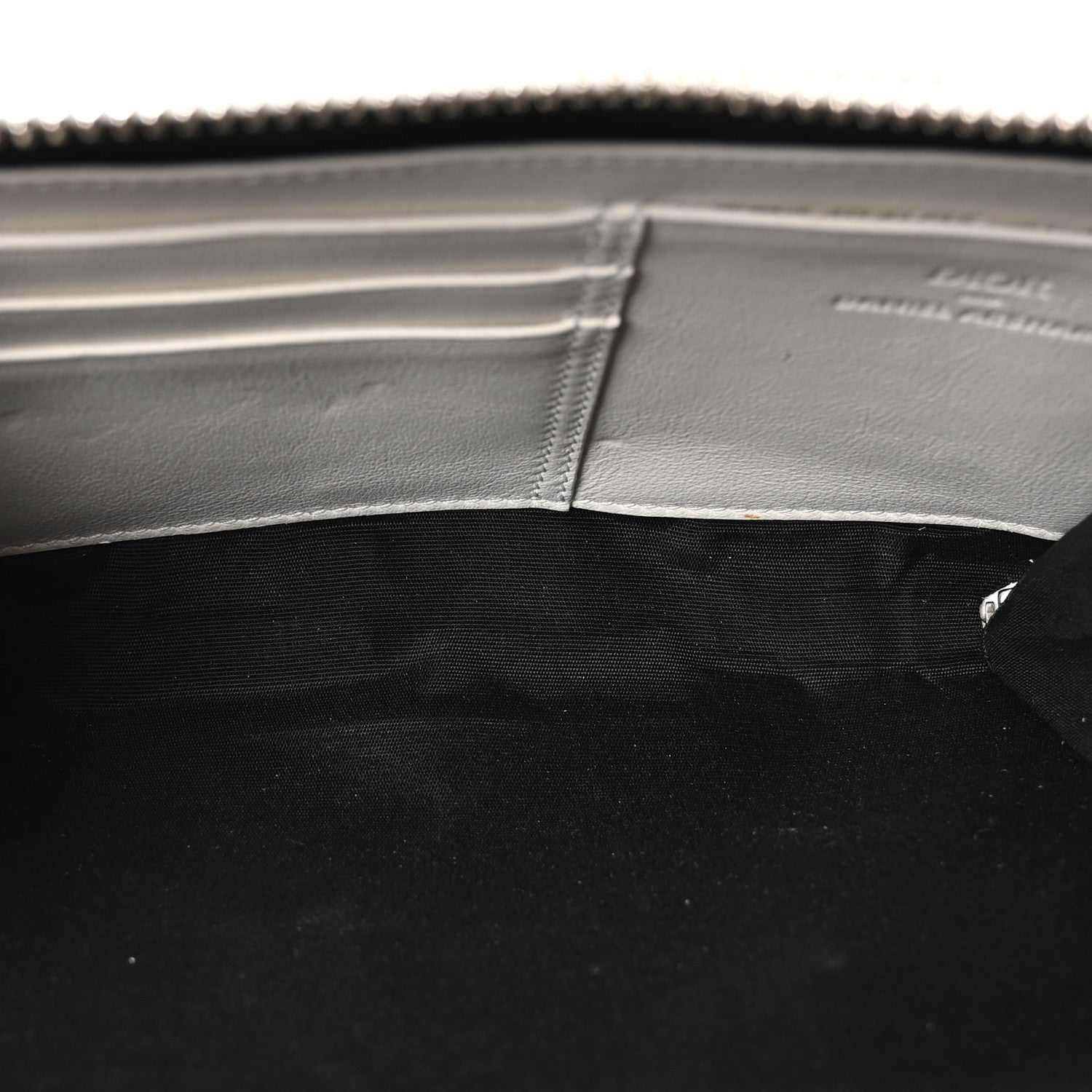 X DANIEL ARSHAM Grained Calfskin Newspaper Messenger White