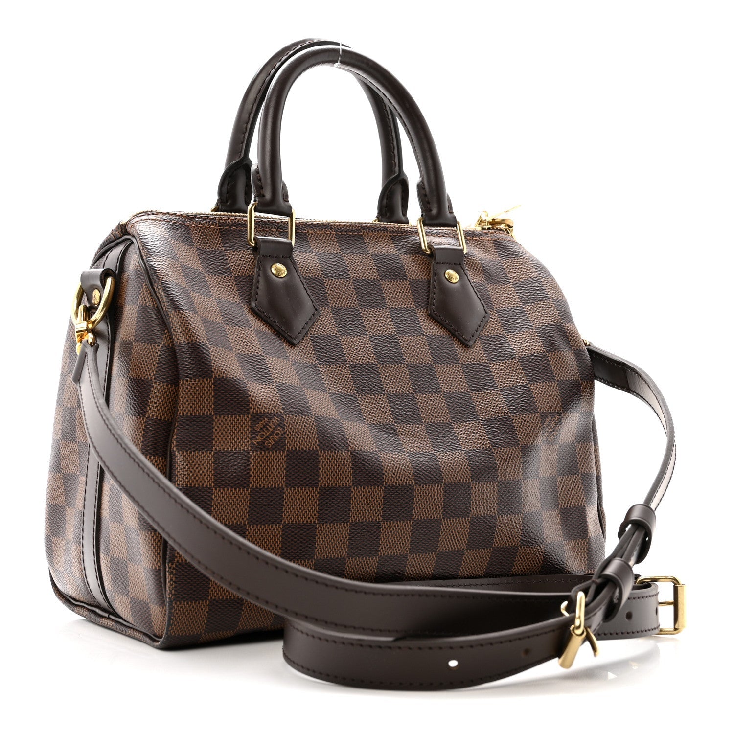 Damier Ebene Speedy Bandouliere 25