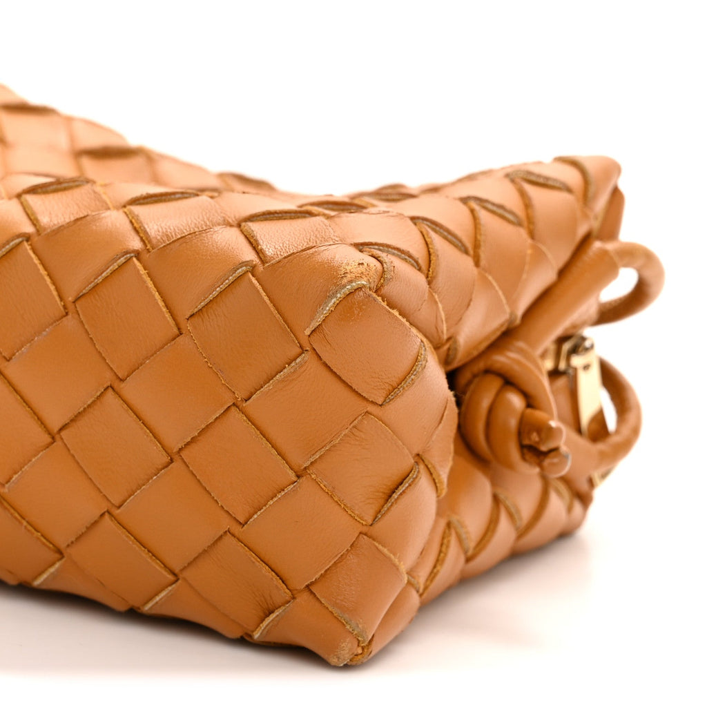 Nappa Intrecciato Mini Loop Camera Bag Cob