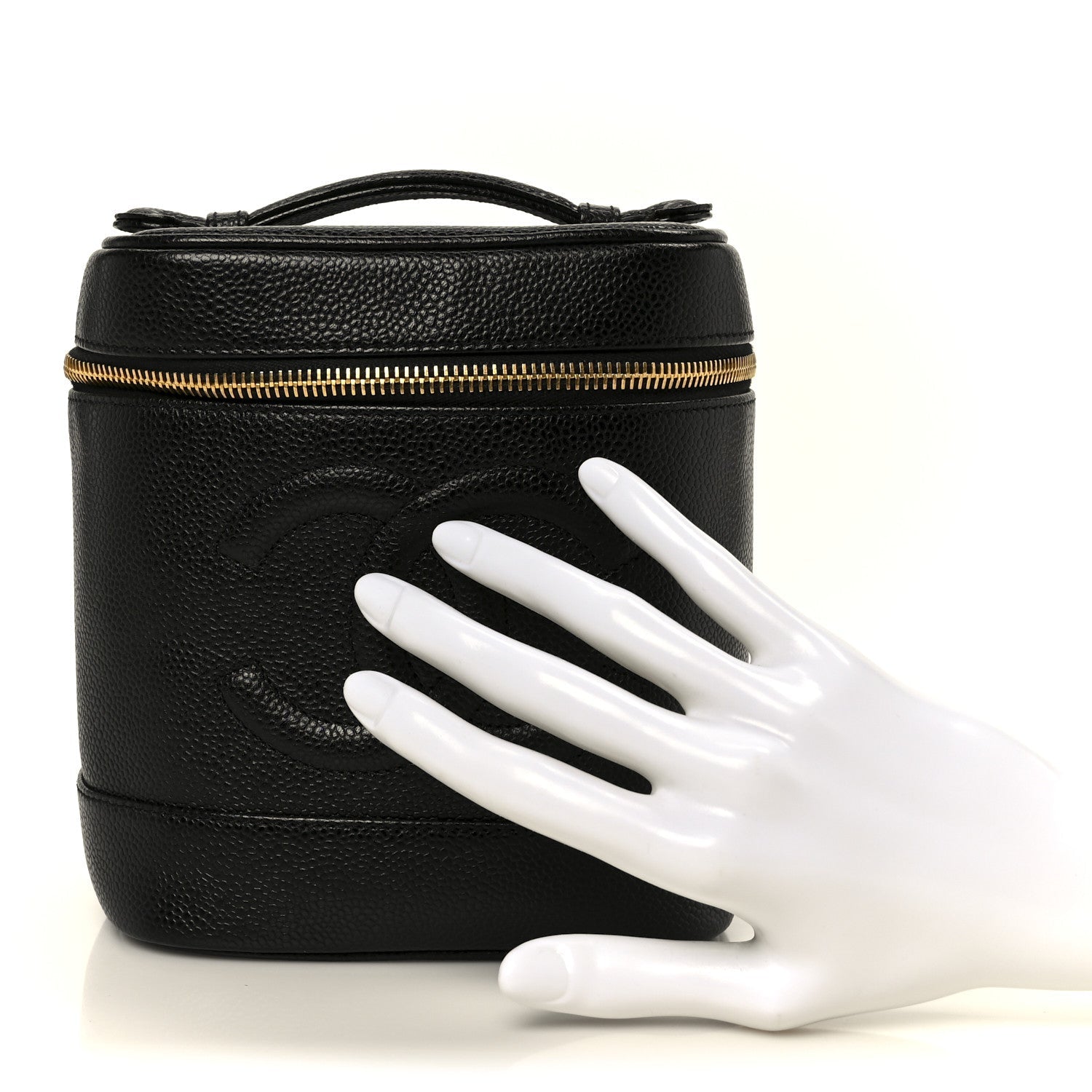 Caviar Vanity Cosmetic Case Black