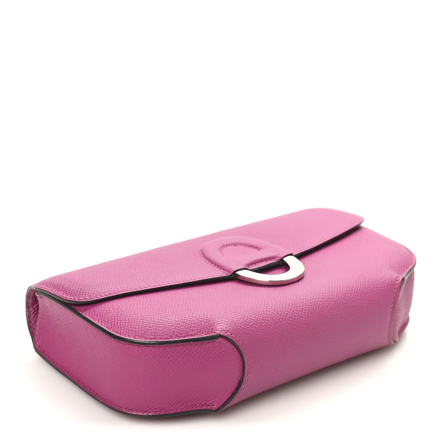 Epsom Cherche Midi Clutch Rose Pourpre