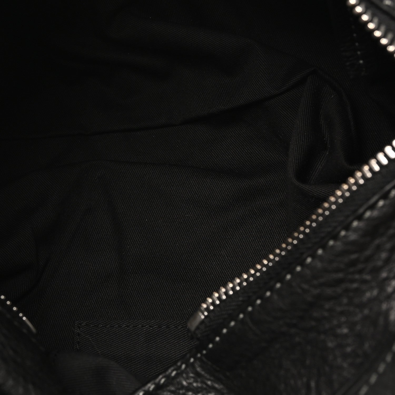 Calfskin Medium Paddington Satchel Black