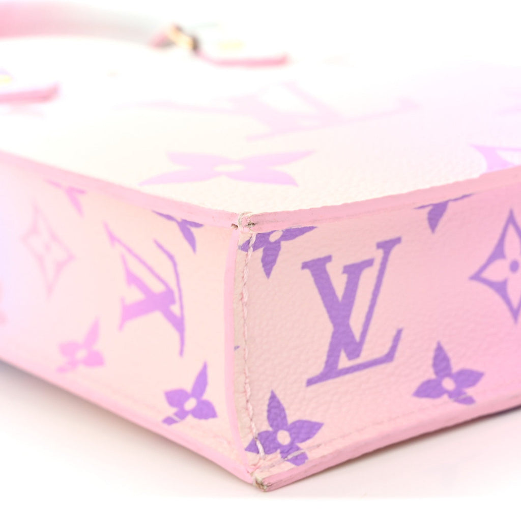 Monogram Giant Spring In The City Petit Sac Plat Sunrise Pastel