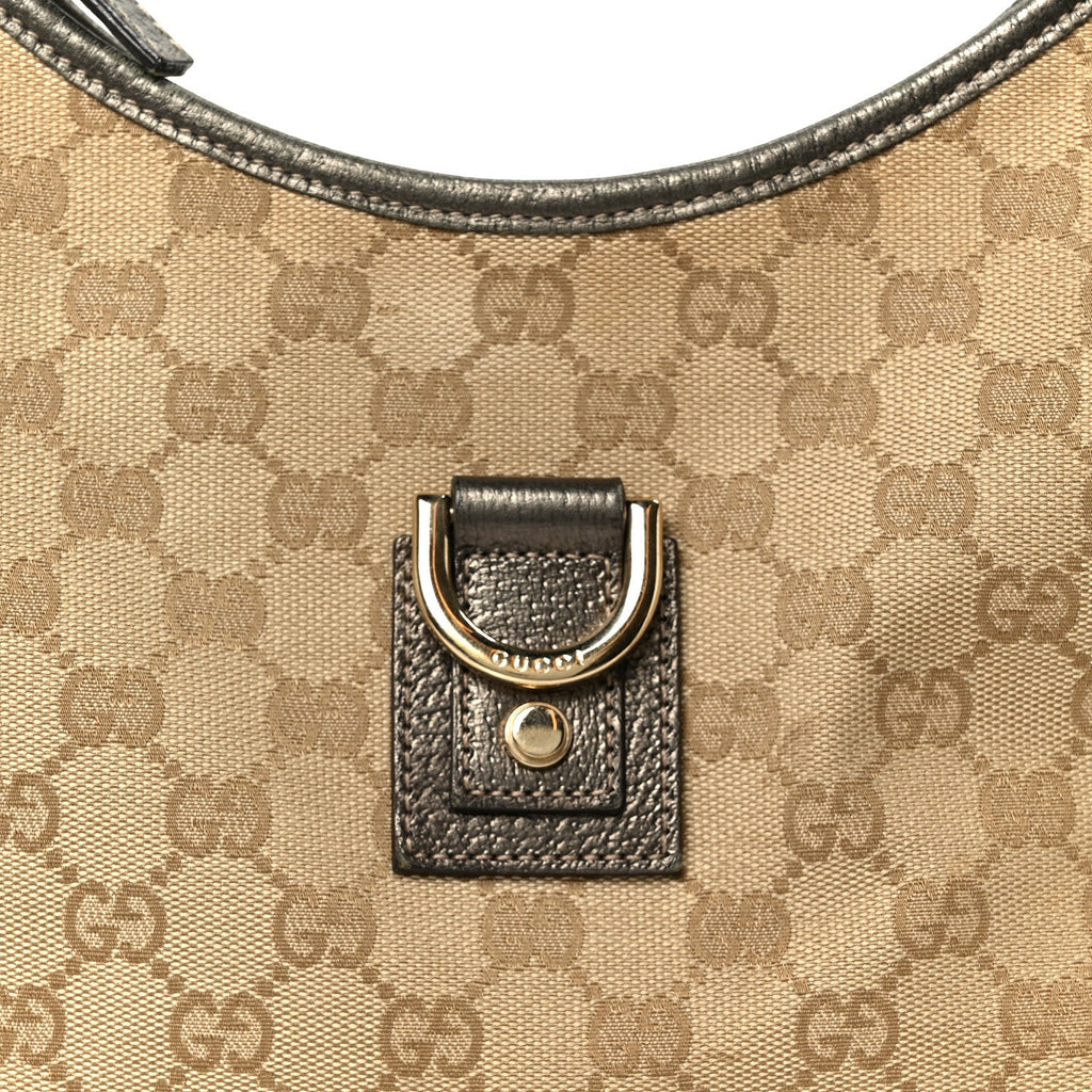 Monogram Medium Abbey D Ring Hobo Brown