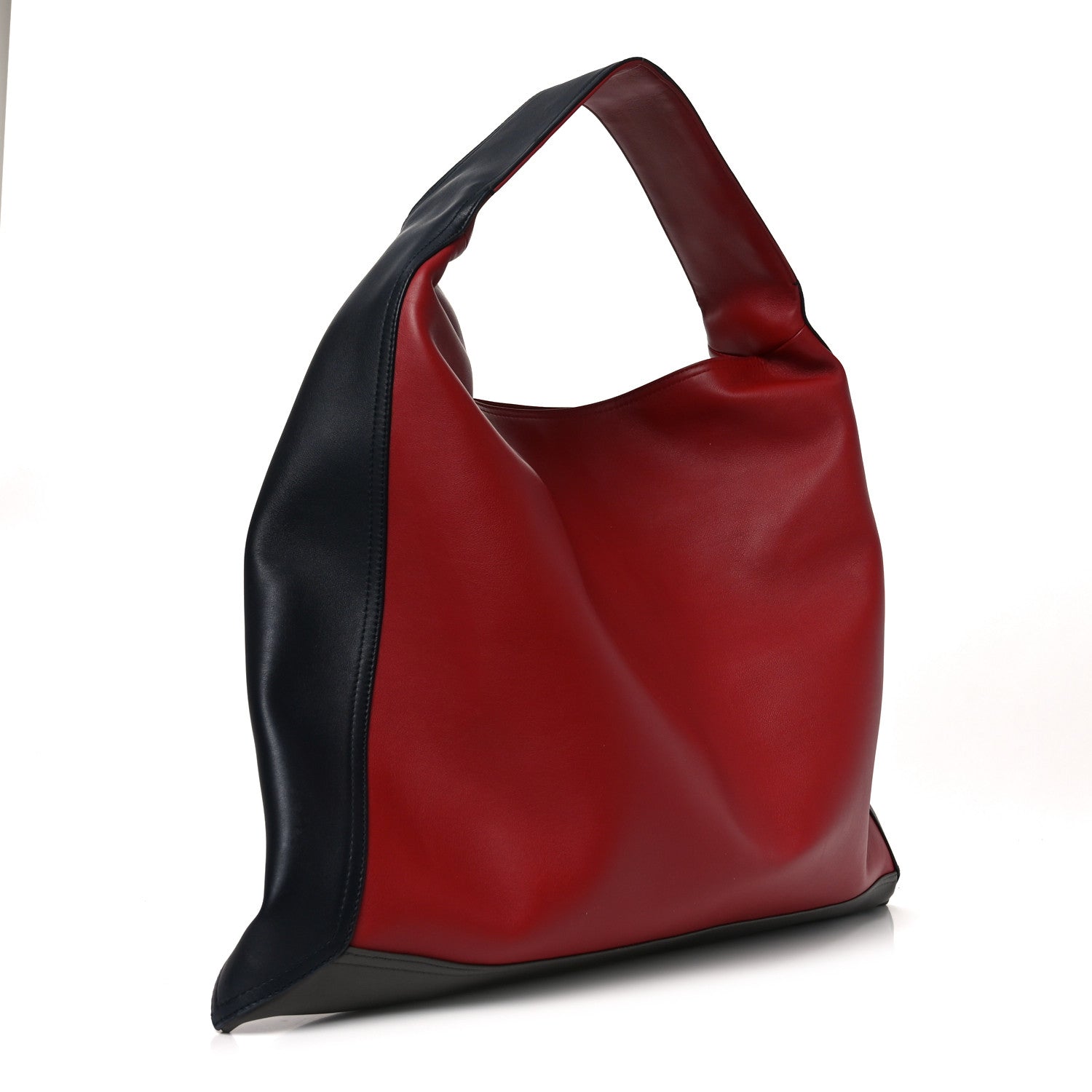 Silky Calfskin Large Hop Rosewood Space Lapilli