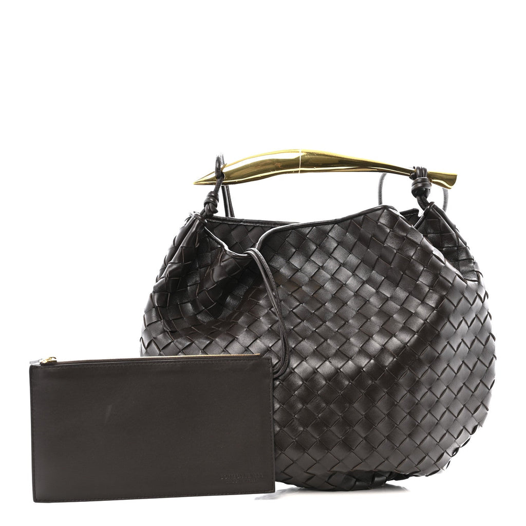 Nappa Intrecciato Large Sardine Bag Fondant