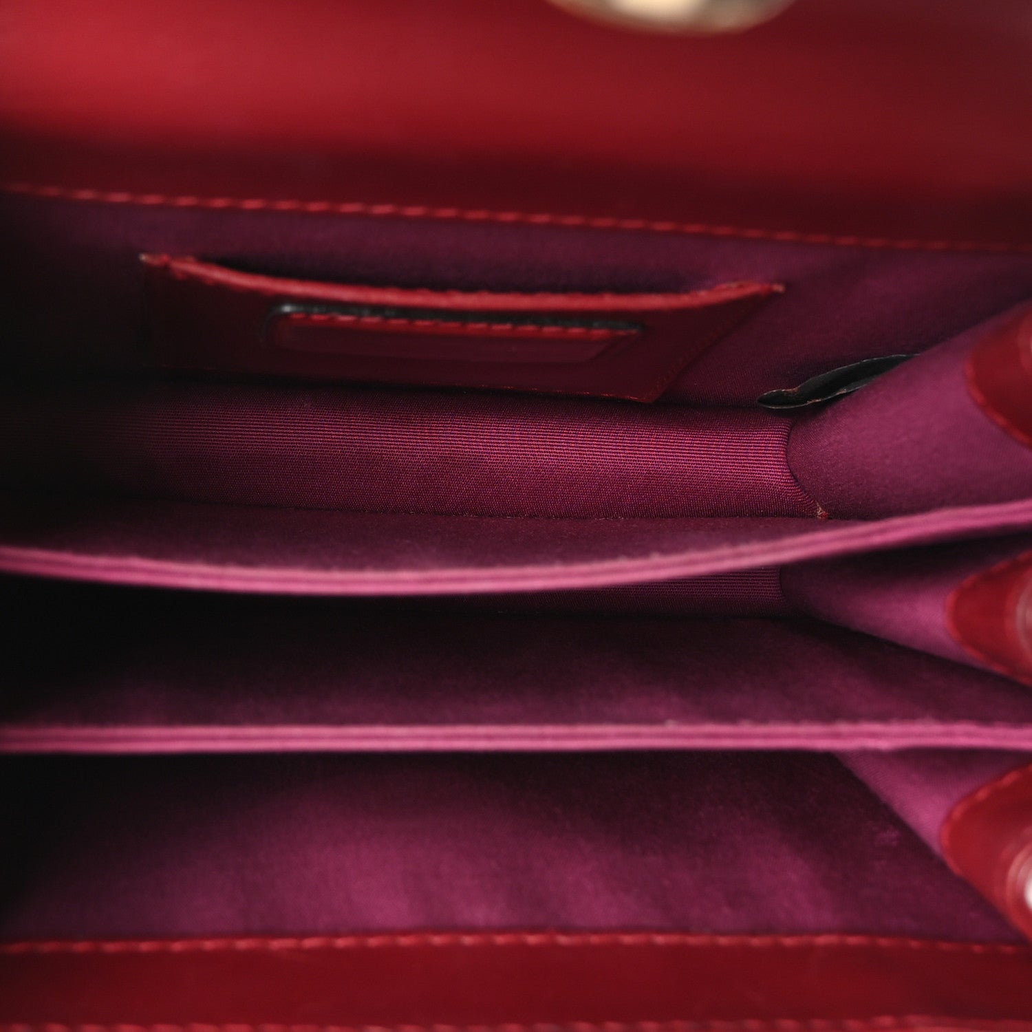 Calfskin Serpenti Forever Top Handle Red
