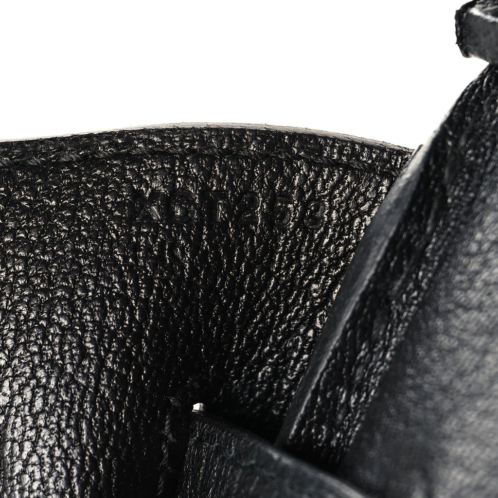 Taurillon Clemence Birkin 35 Black