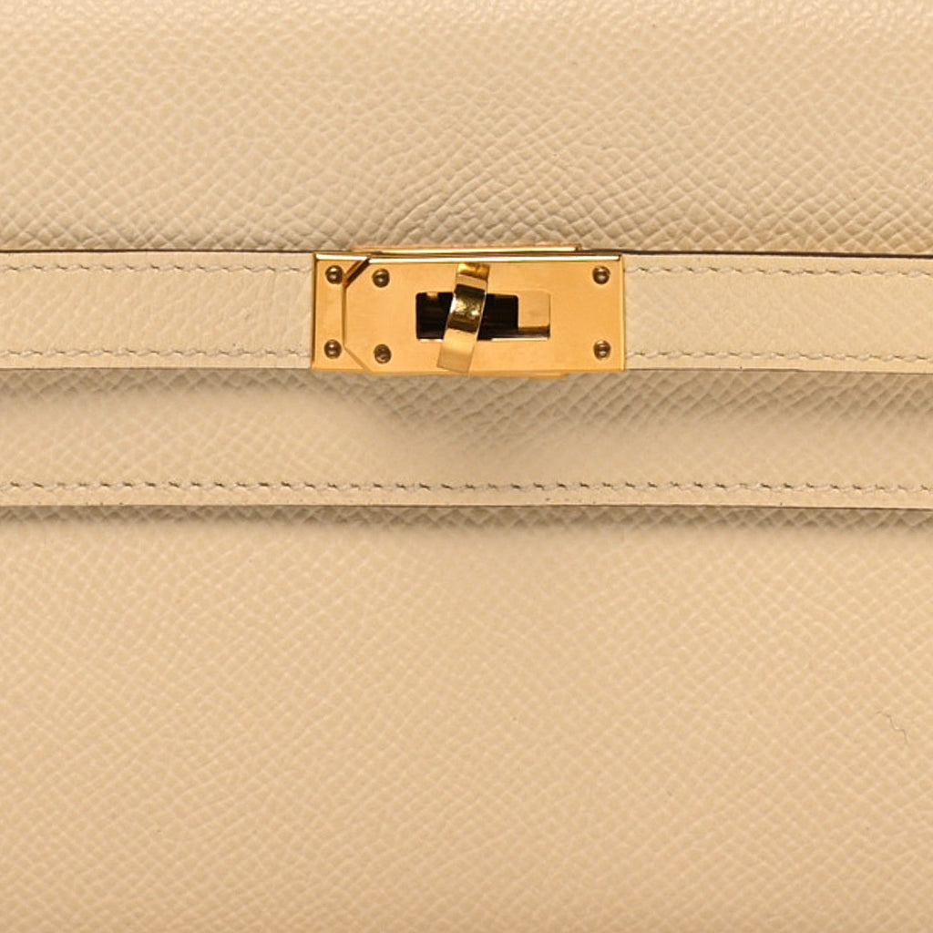 Epsom Verso Kelly Wallet To Go Nata Jaune Poussin