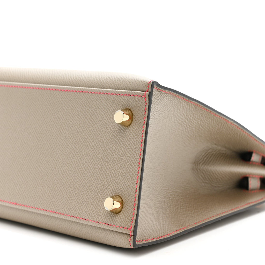 Epsom Horseshoe Kelly Sellier 25 Gris Asphalte Lime