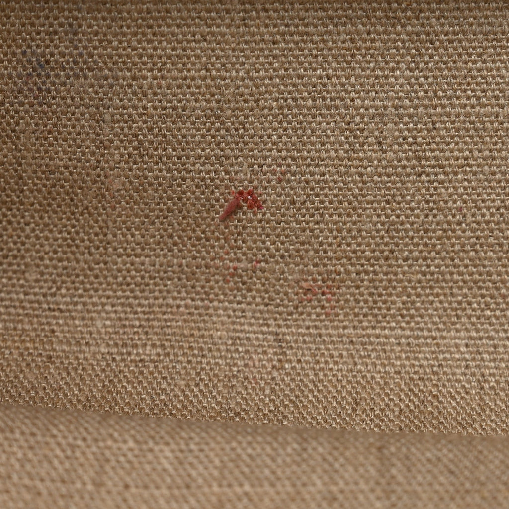 Linen Calfskin Rive Gauche Tote Greggio Natural